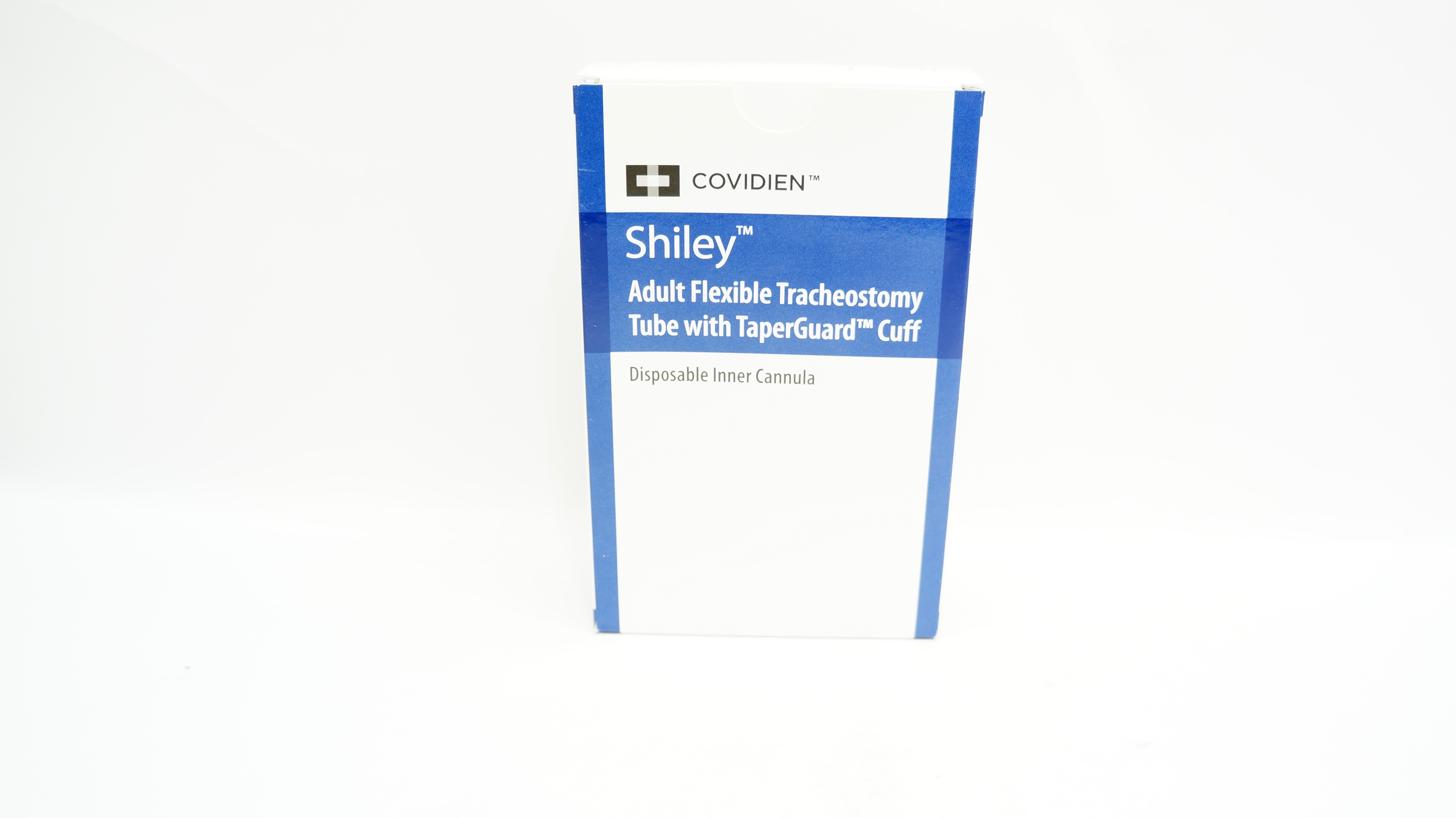 Covidien 8CN85H Shiley Adult Flexible Tracheostomy Tube 8.5ID x 12.2OD x 26.6mm