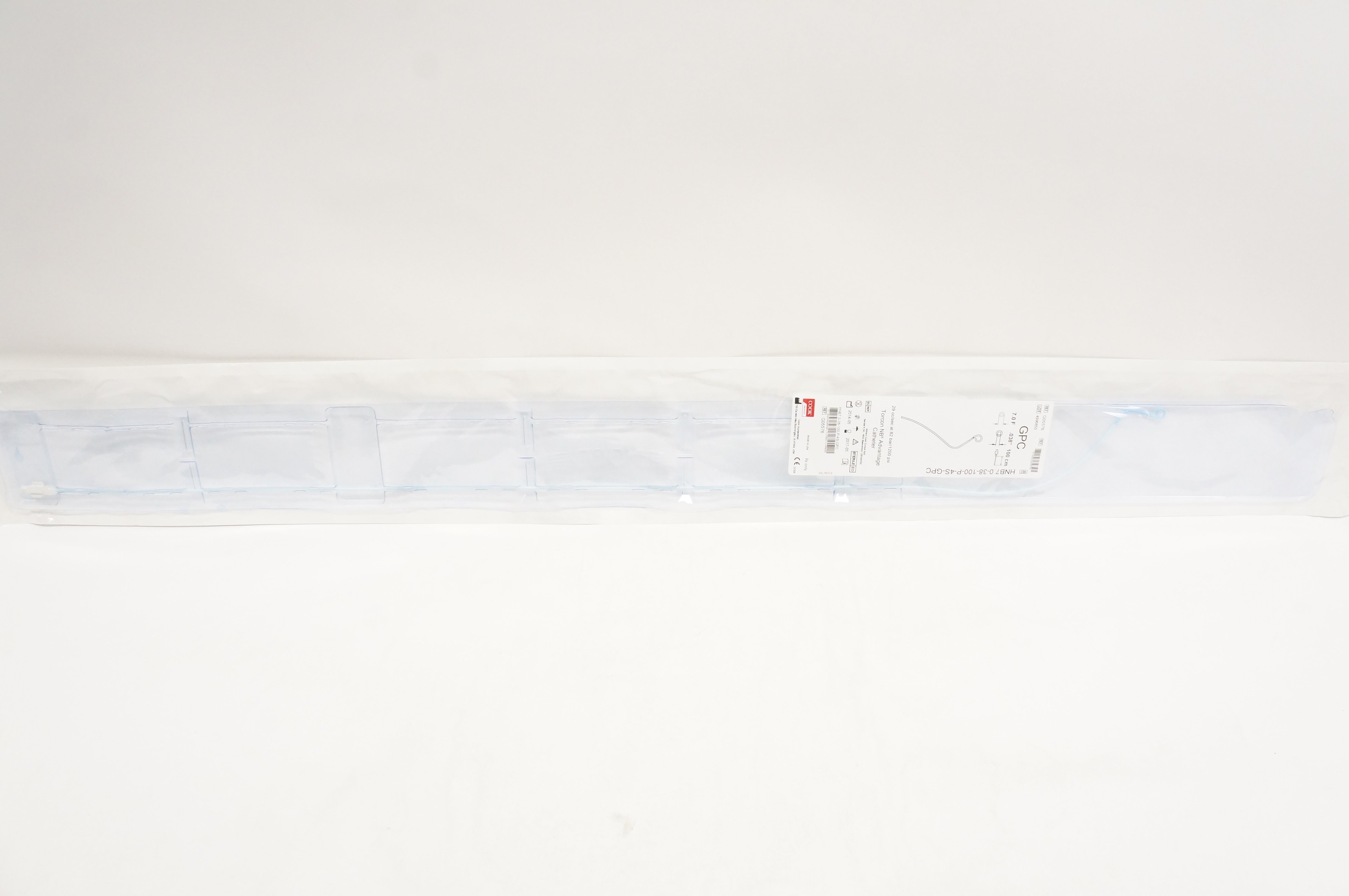 Cook Medical G05576 Torcon NB Advantage Cath 7.0F x 0.038in x 100cm (x)-Box of 5