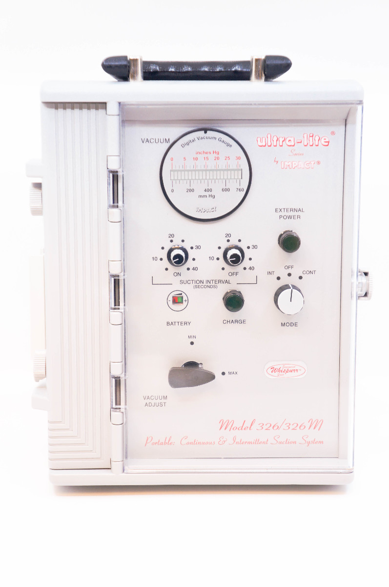 Impact Model 326/326M Portable Impact Ultra Lite, Intermittent Suction System
