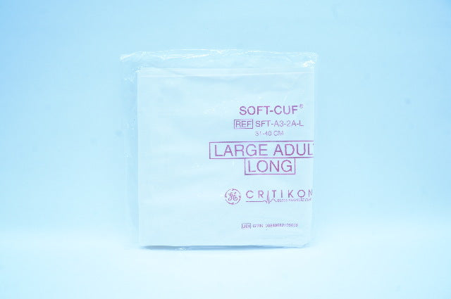 GE SFT-A3-2A-L Soft-Cuf Critikon Blood Pressure Cuffs 31-40cm, Large Adult Long