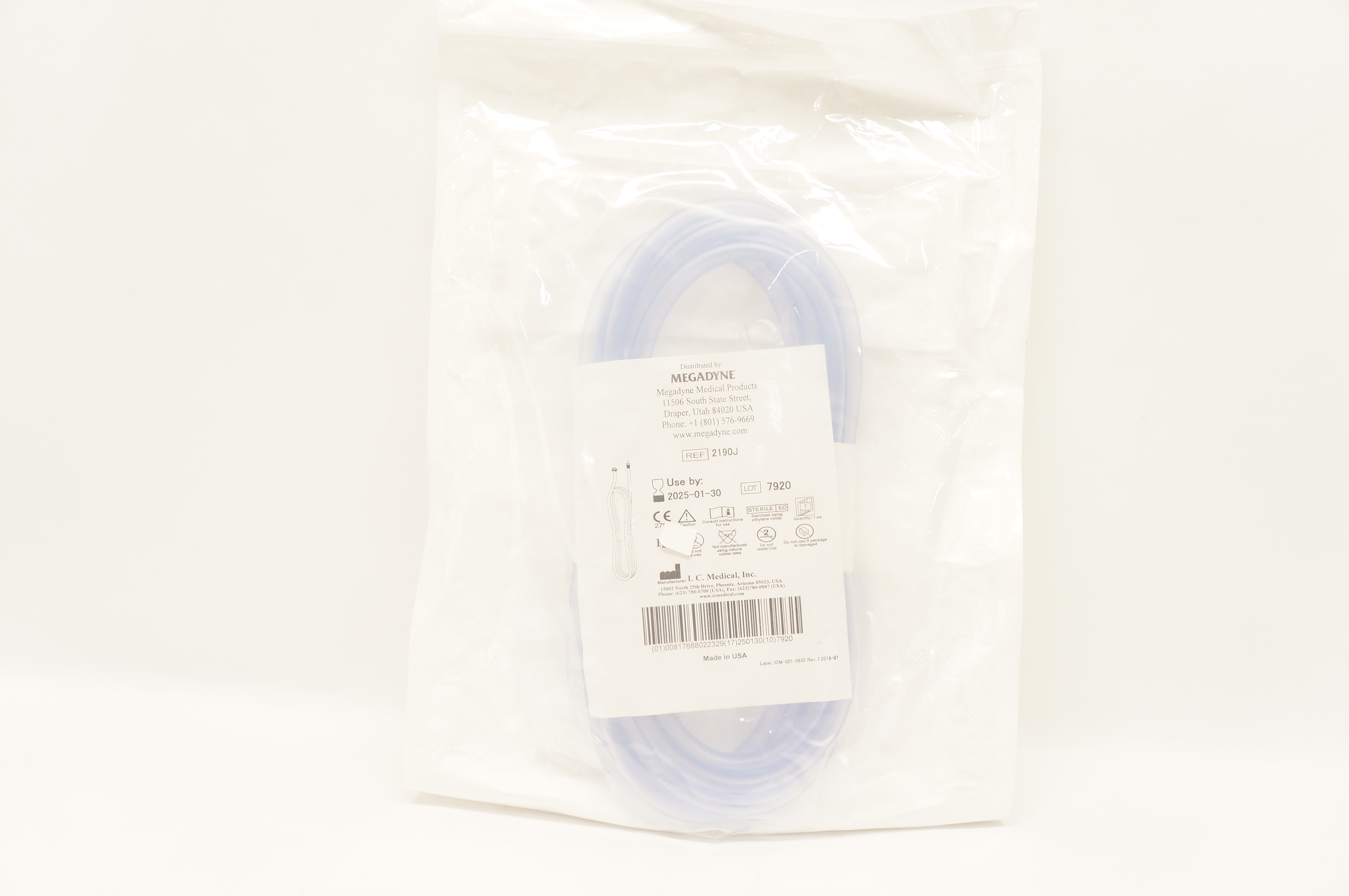 I.C. Medical 2190J Megadyne Smoke Evacuation Accessory