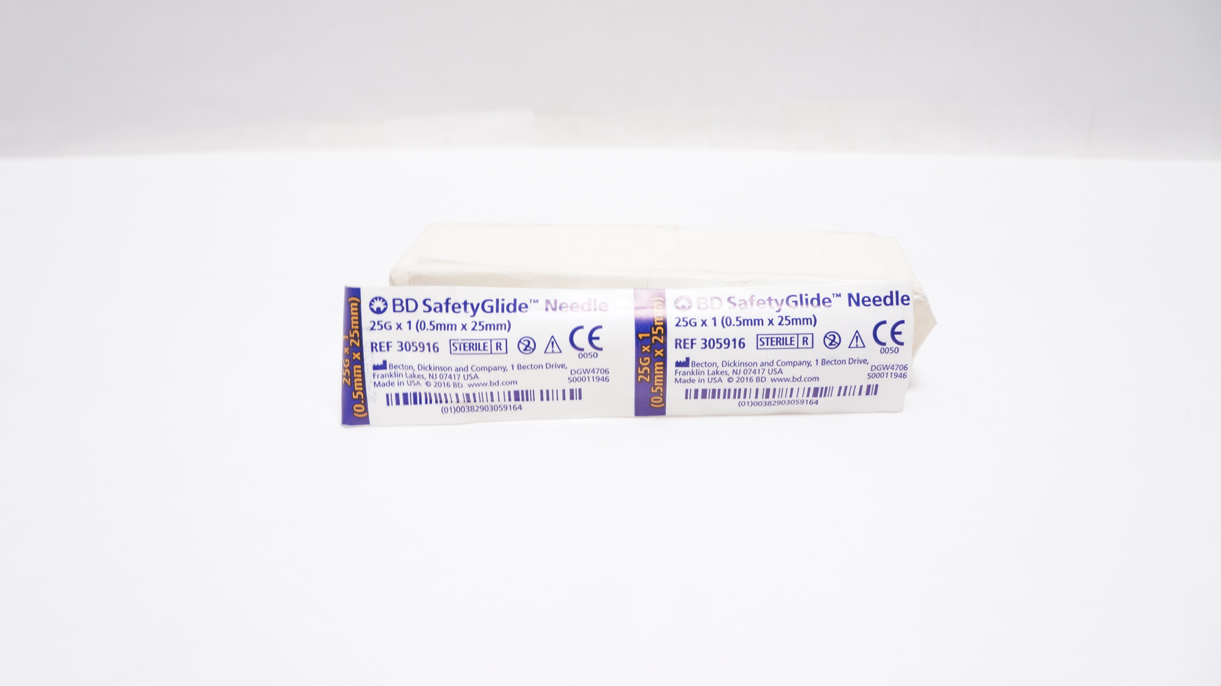 BD 305916 SafetyGlide Ndle 25G x 1inch (x)