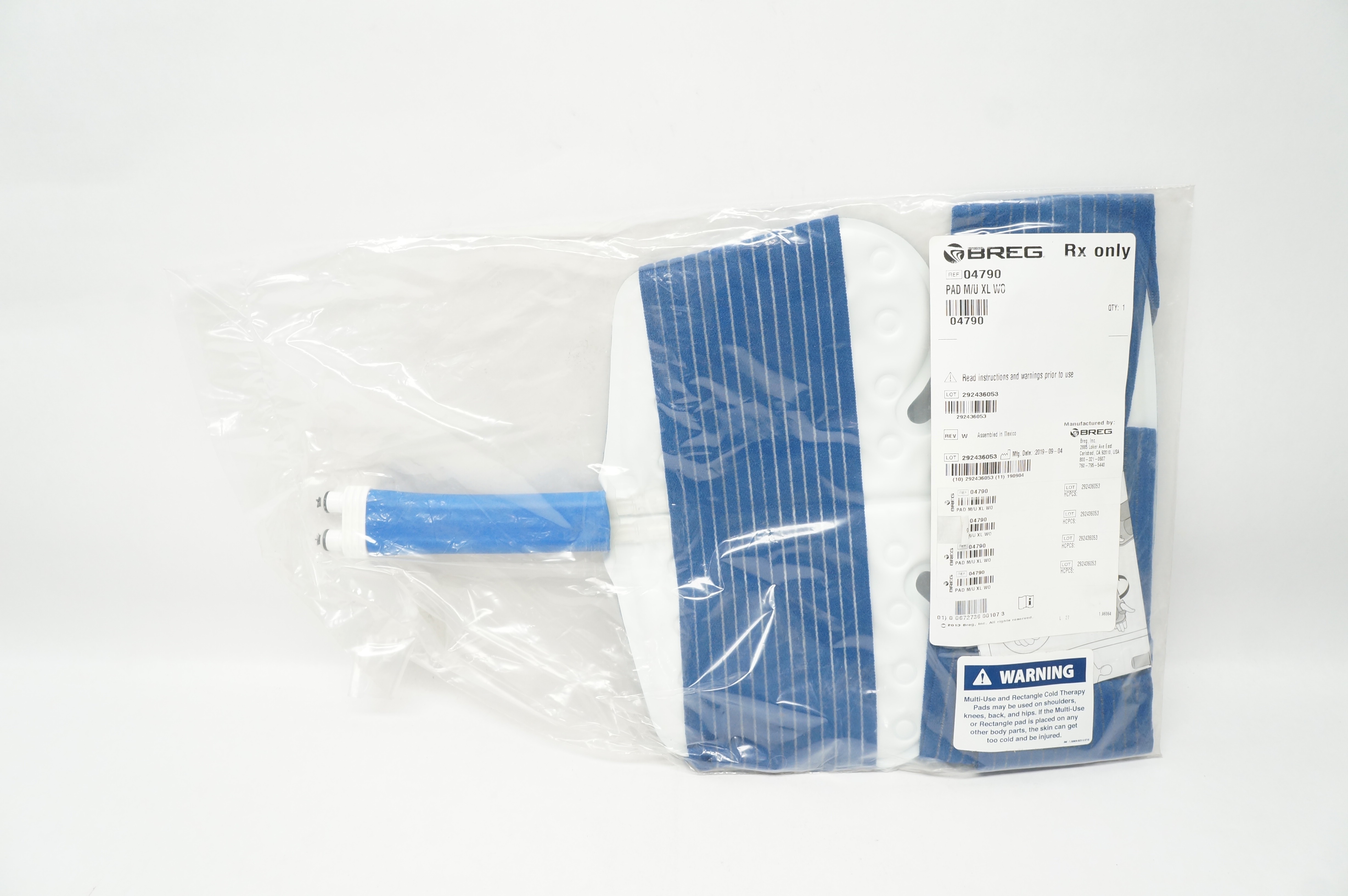 Breg 04790 Pad M/U XL WO
