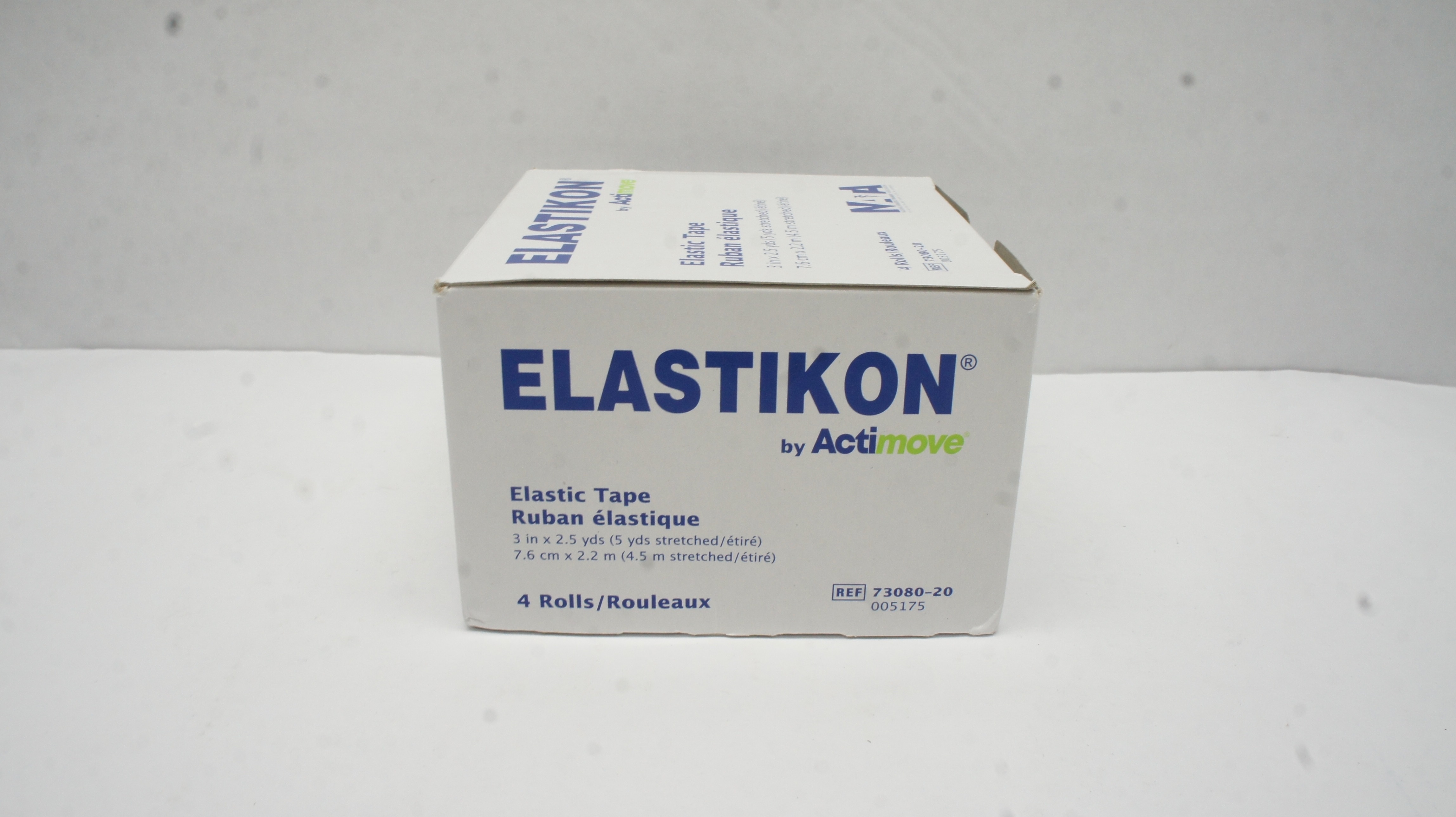 BSN Medical 73080-20 Essity Elastikon Elastic Tape 3In x 2.5yds - Box of 4 Rolls