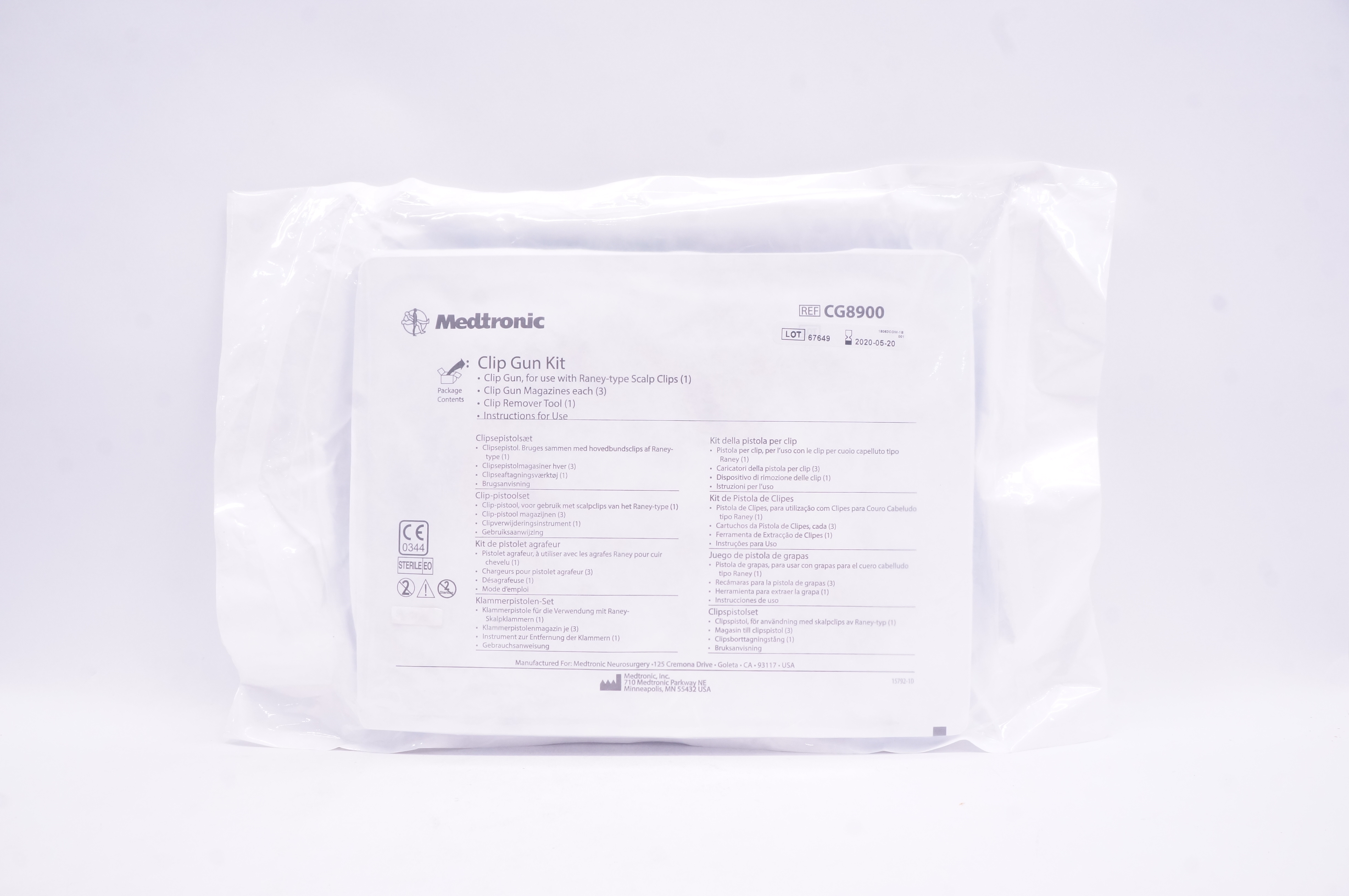 Medtronic CG8900 Clip Gun Kit (x)