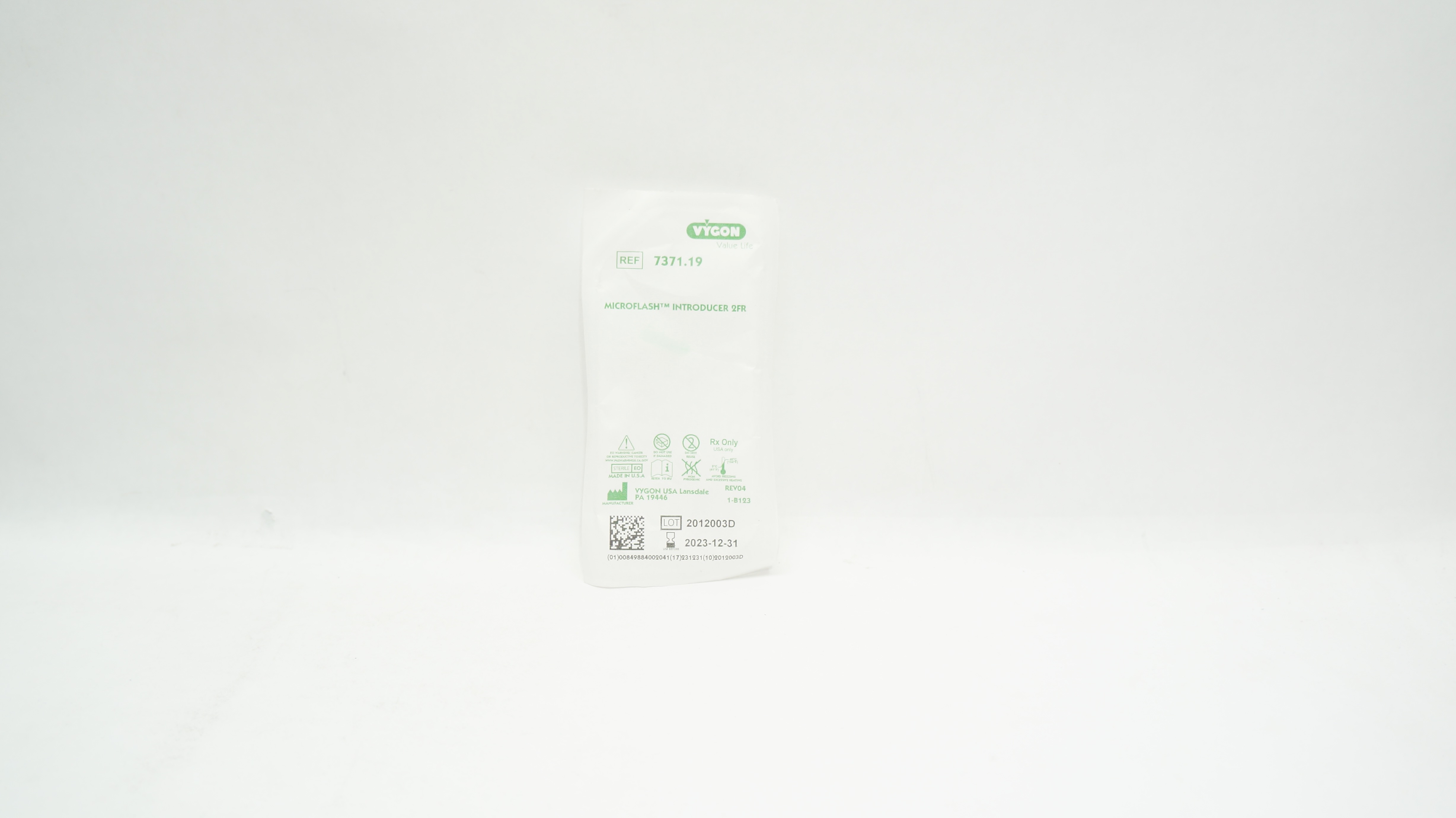 Vygon 7371.19 Microflash Introducer 2FR