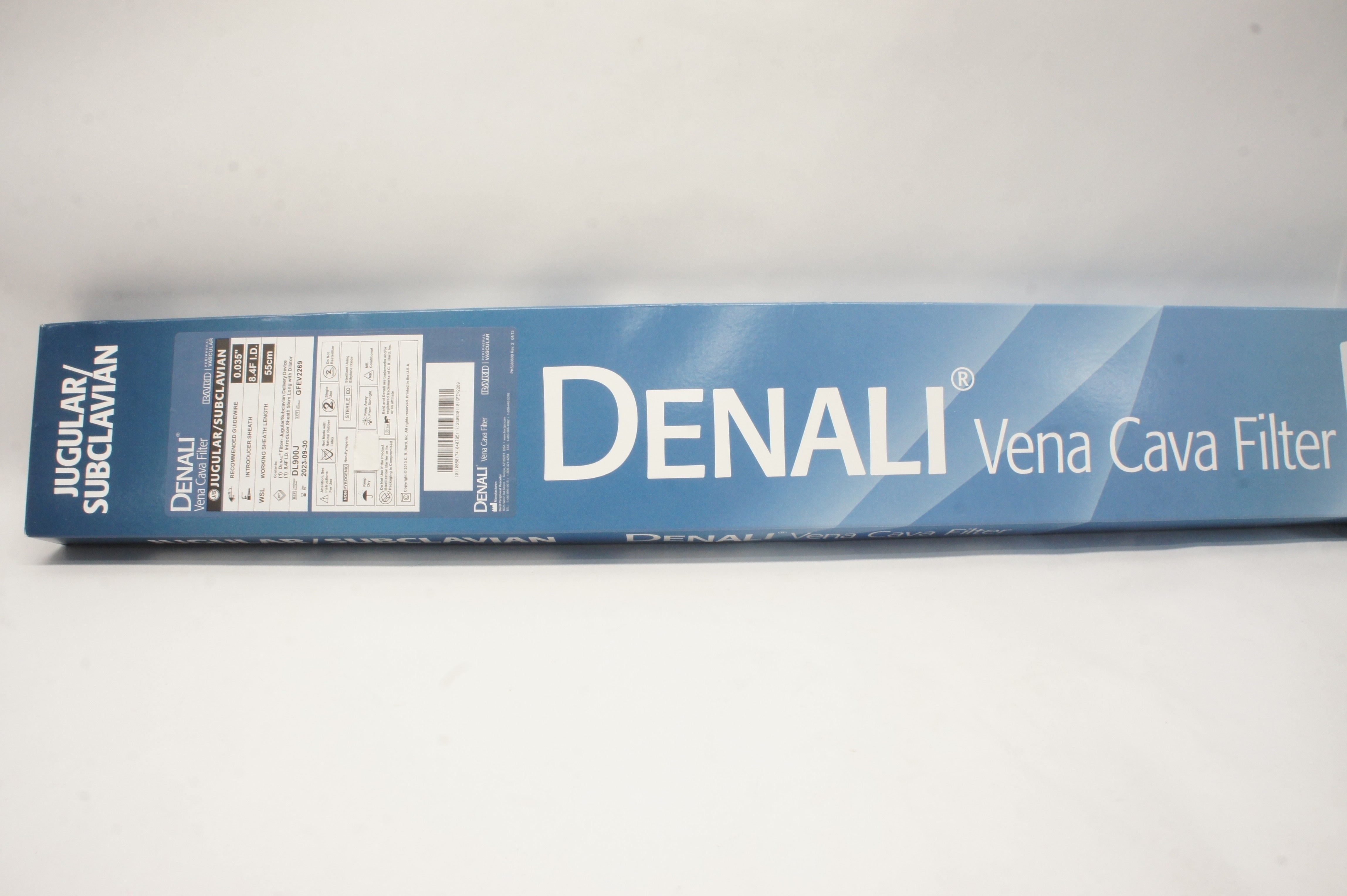 Bard DL900J Denali Vena Cava Filter Jugular/Subclavian 0.035" x 8.4F x 55cm