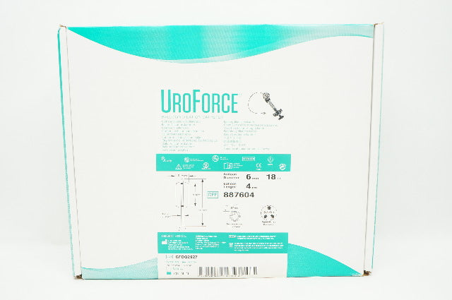 Bard 887604 UroForce Balloon Dilation Cath. 6mm x 18Fr x 4cm (x)