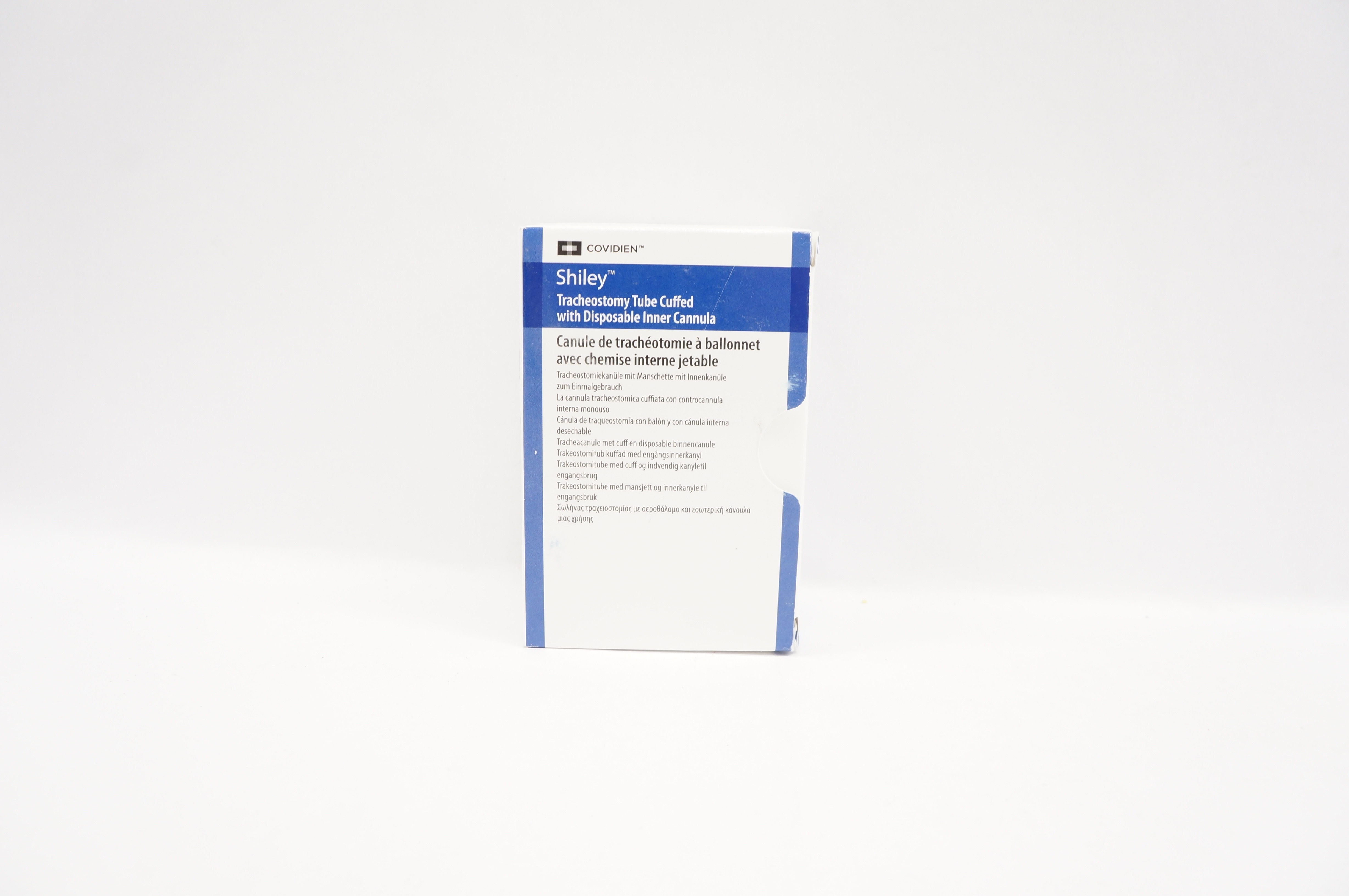 Covidien 6DCT Shiley Tracheostomy Tube Cuffed 6.4 ID x 10.8 OD x 24.0 x 74mm
