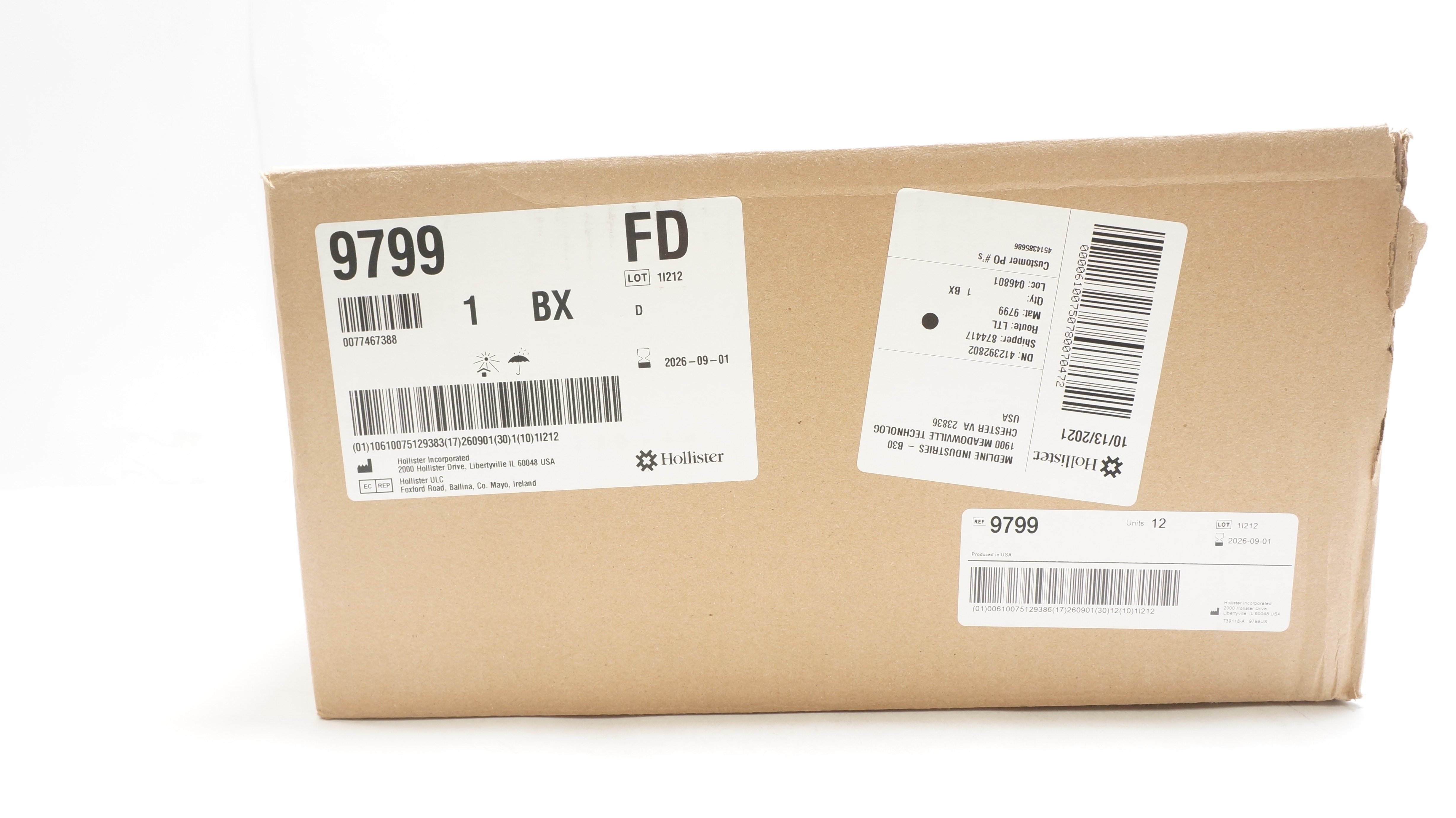 Hollister 9799 AnchorFast Oral Endotracheal Tube Fastener - Box of 12