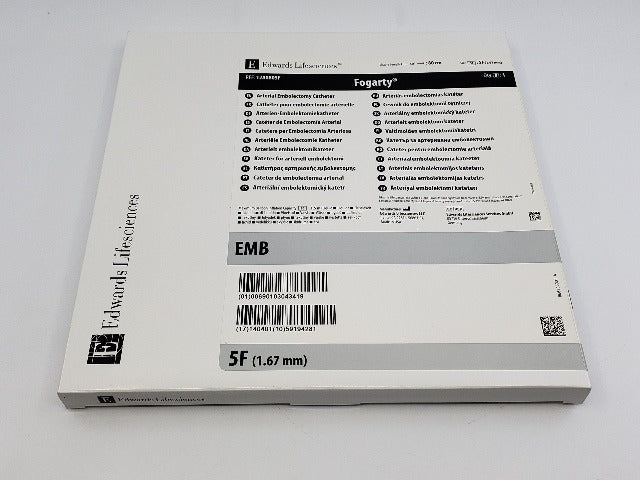 Edwards Lifesciences 12A0805F Fogarty Arterial Embolectomy Cath. 5F x 80cm (x)