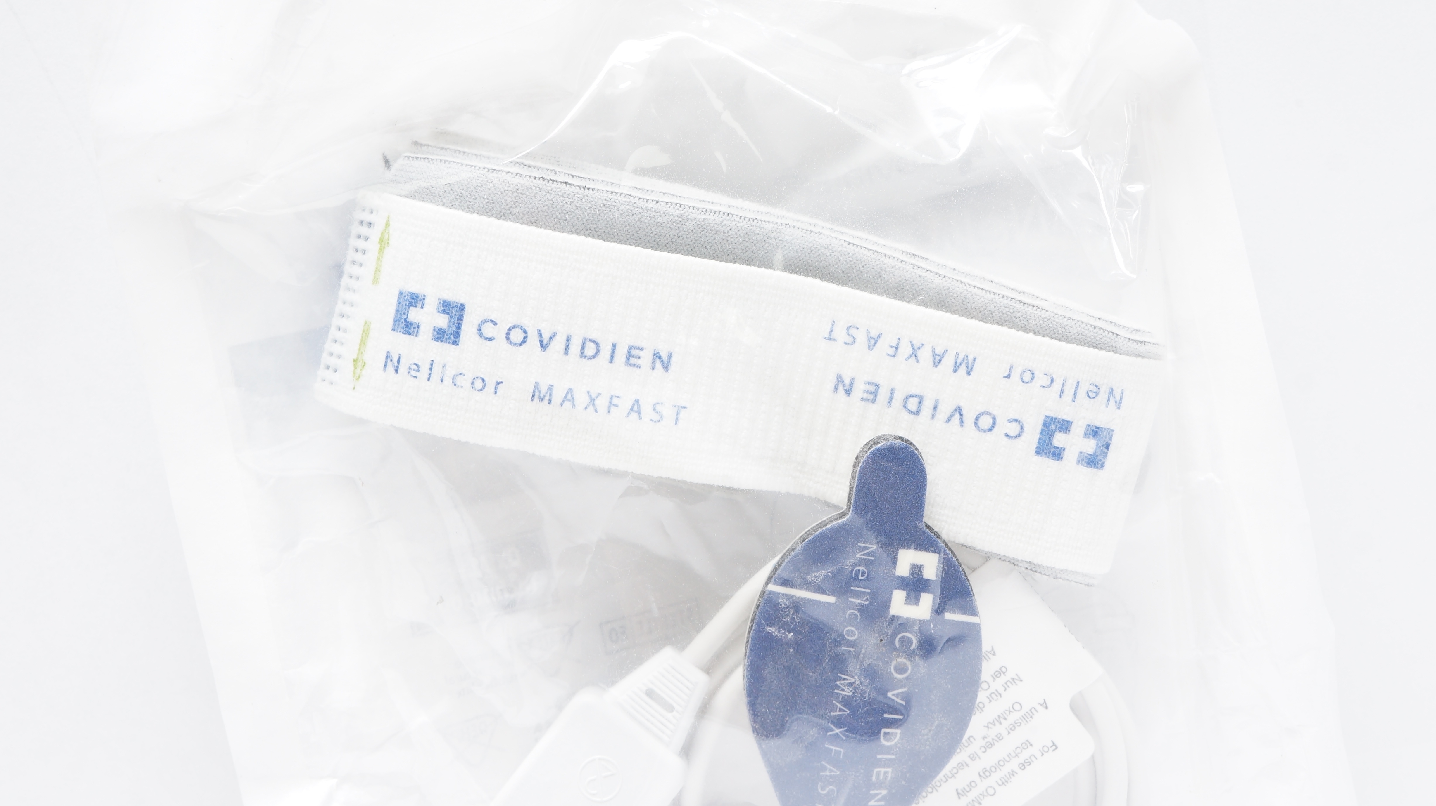 Covidien MAXFAST Nellcor Forehead SP02 Sensor OxiMax Technology ≥ 10 kg (x)