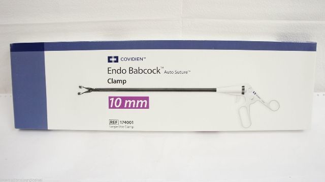 Covidien 174001 AutoSuture ENDO BABCOCK 10mm Clamp (x)