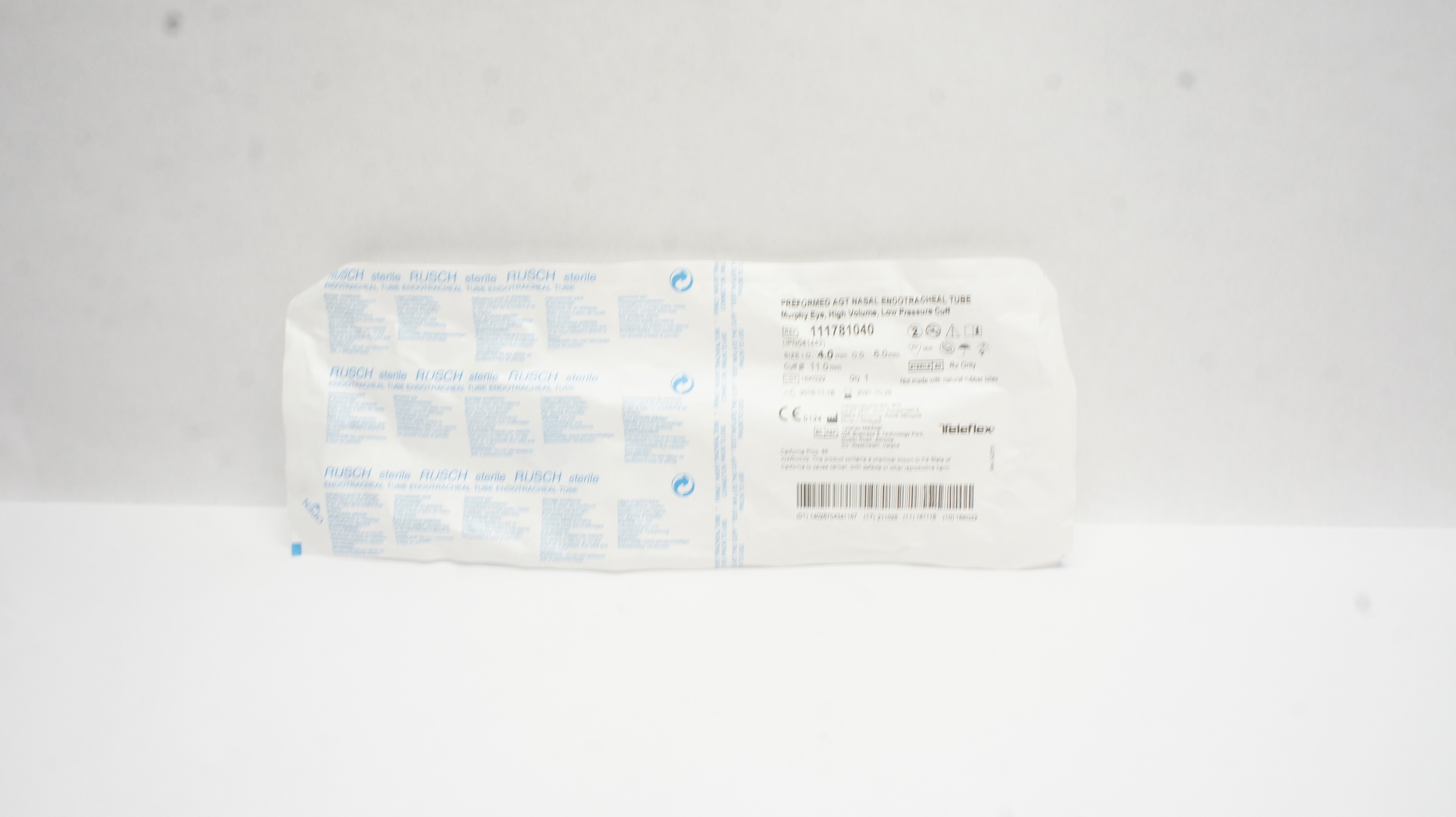 Teleflex 111781040 Preformed Agt Nasal Endotracheal Tube 4 x 6 x 11mm (x)