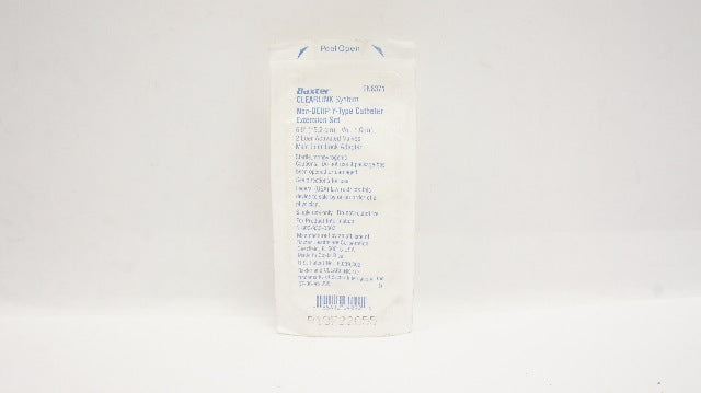Baxter 2N8371 Clearlink System Y-Type Cath. Extension Set 6.0Inch x 1.0mL