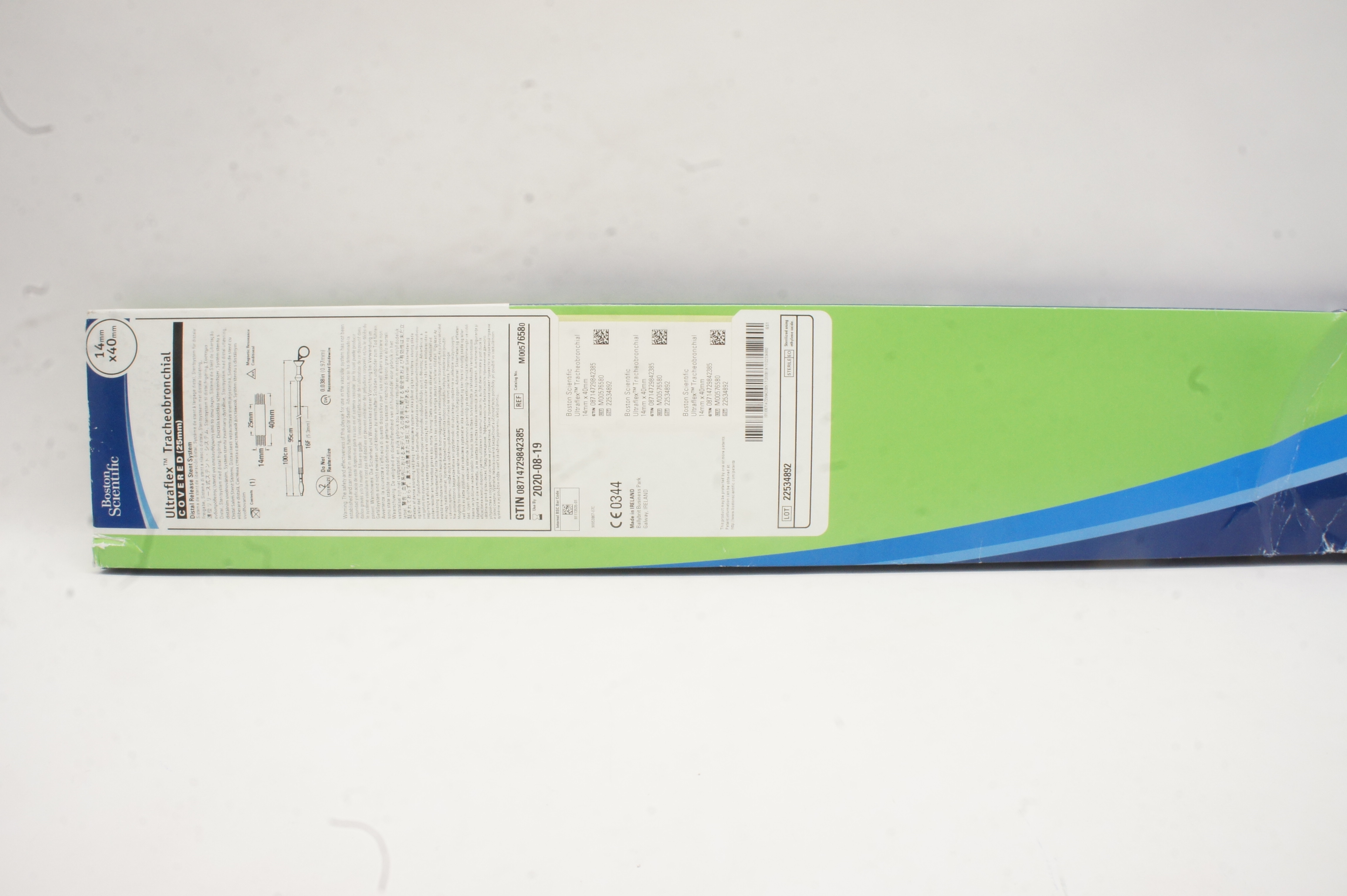 Boston Scientific 7658 Ultraflex Tracheobronchial Covered 14 mm x 40 mm (x)