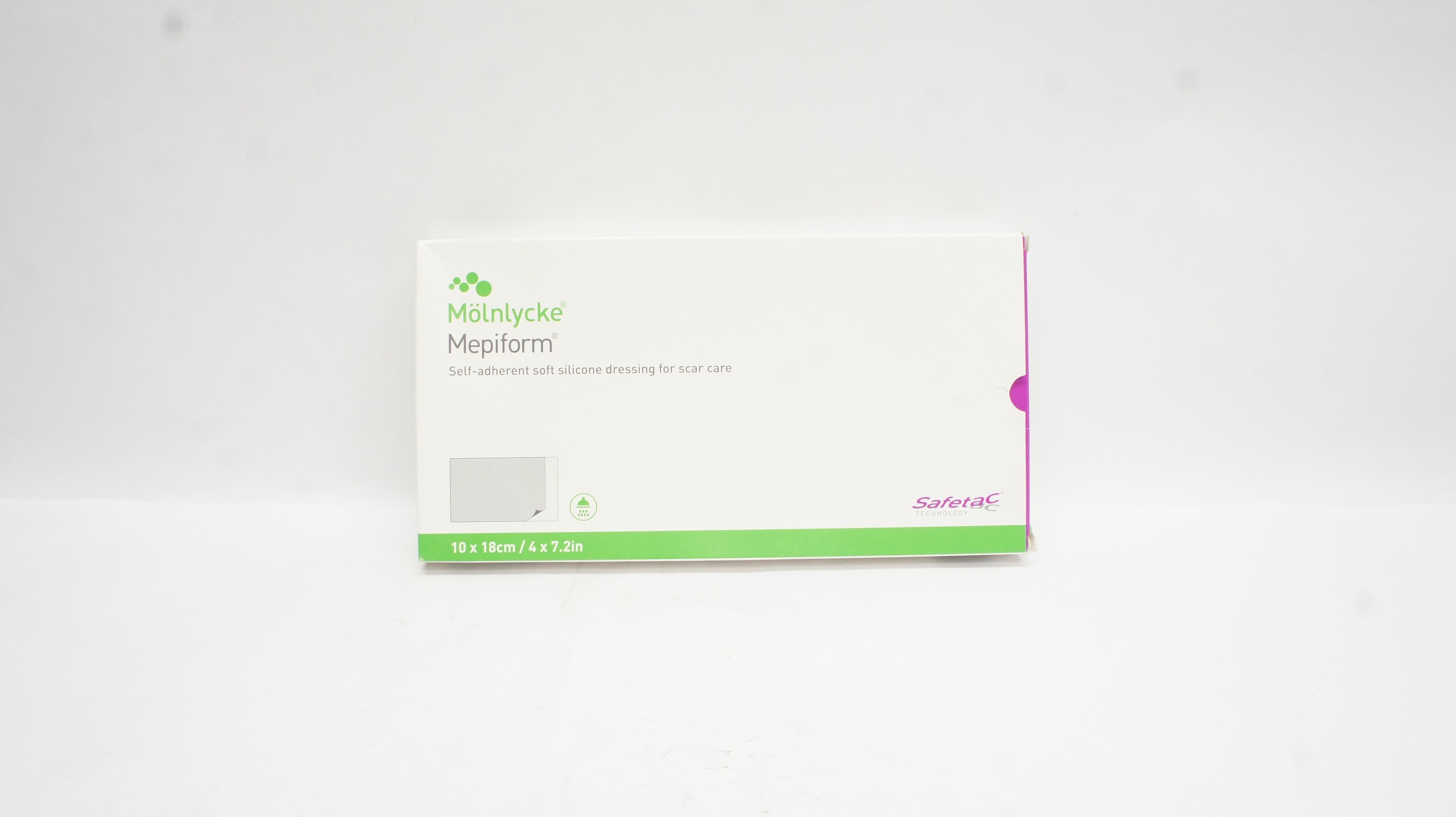 Mölnlycke 293499 Mepiform Self-Adherent Soft Dressing 4 x 7.2inch (x) - Box of 3