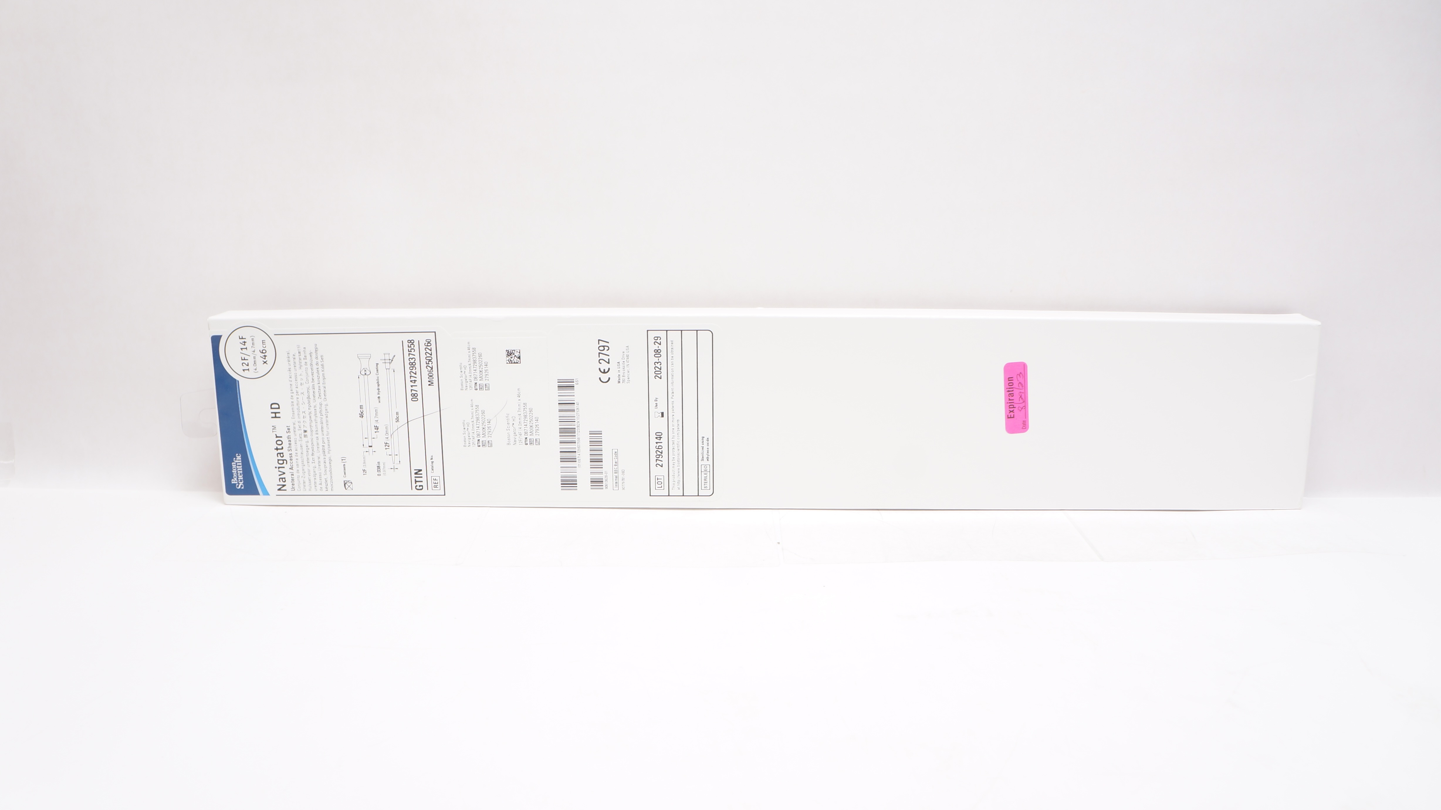 Boston Scientific 250226 Navigator Ureteral Access Sheath Set 12F/14F x 46cm (x)