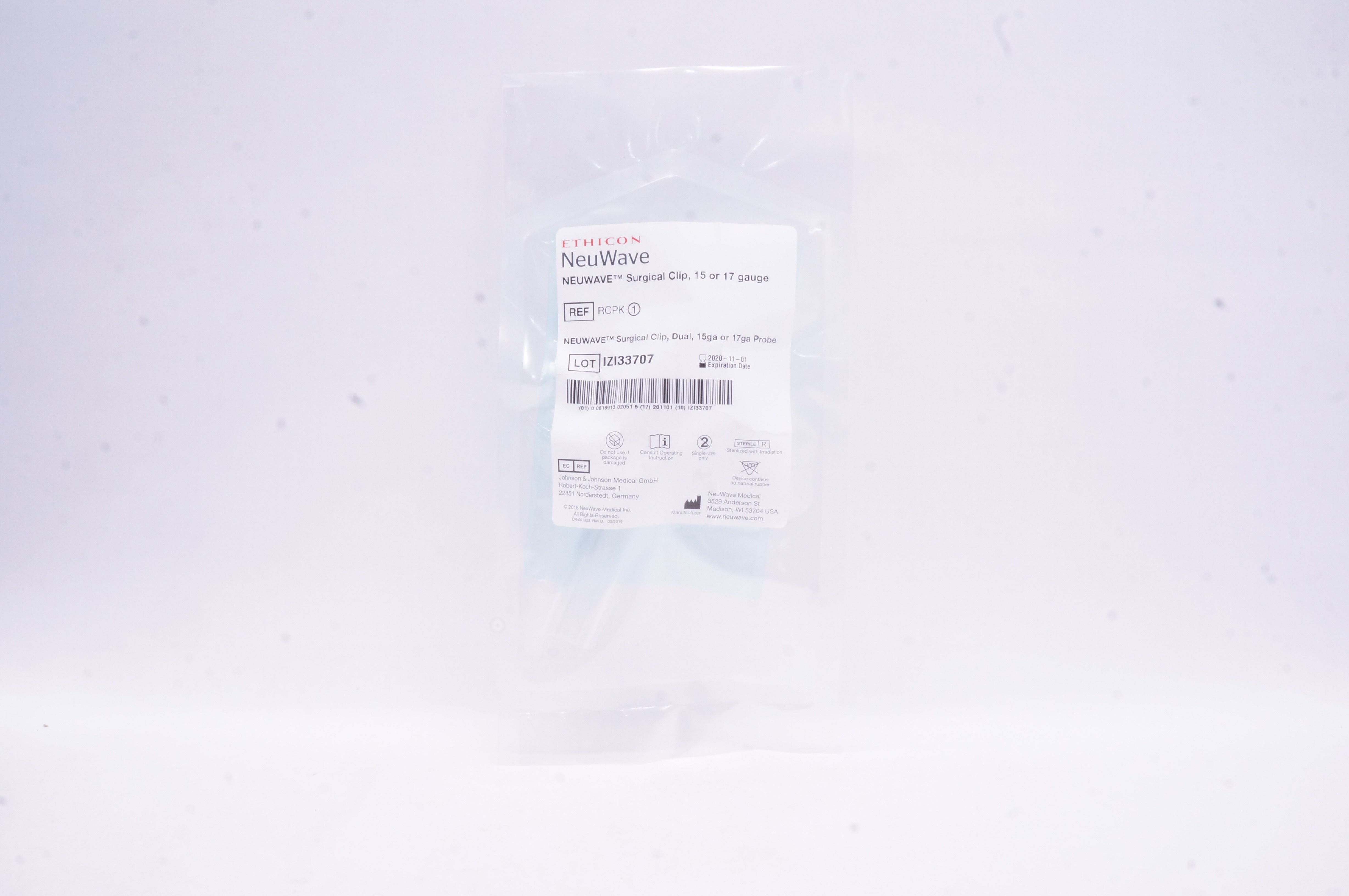NeuWave Medical RCPK NeuWave Surgical Clip, 15 or 17 Ga (x)