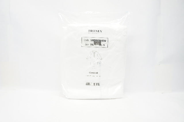 Tronex SMS815440W Coverall 2XL - Pack of 5