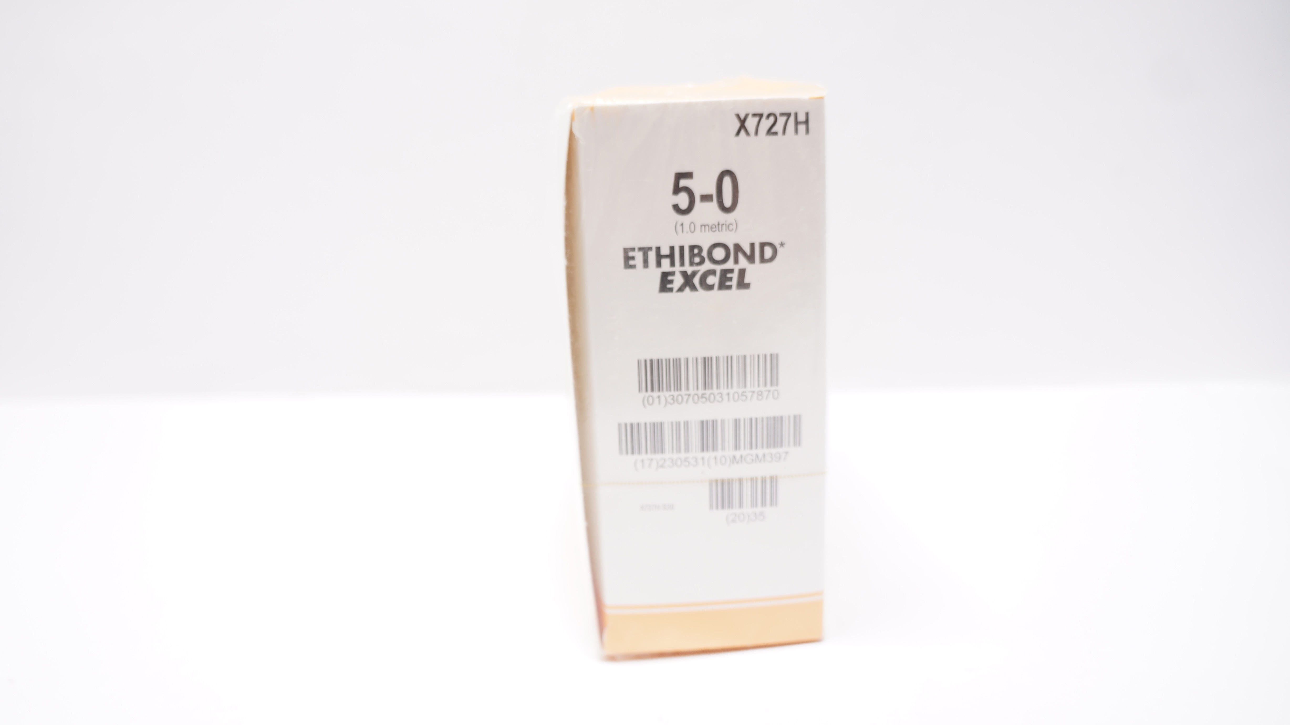 Ethicon X727H 5-0 ETHIBOND EXCEL, C-1, 13mm 3/8c Taper, 30inch (x) - Box of 36