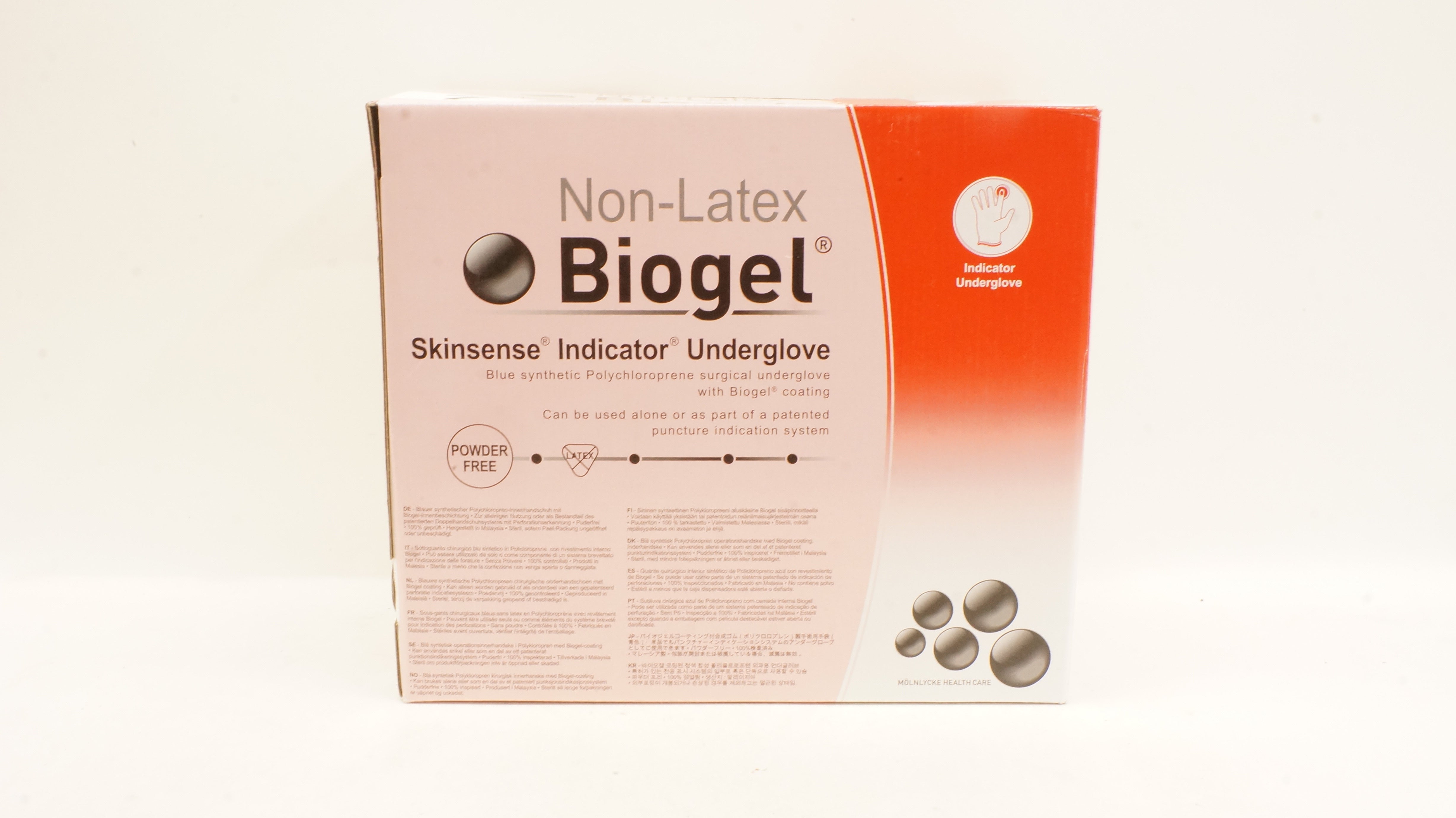 Molnlycke 40670-00 Biogel Polychloroprene Surgical Underglove, 7 (x) - Box of 50