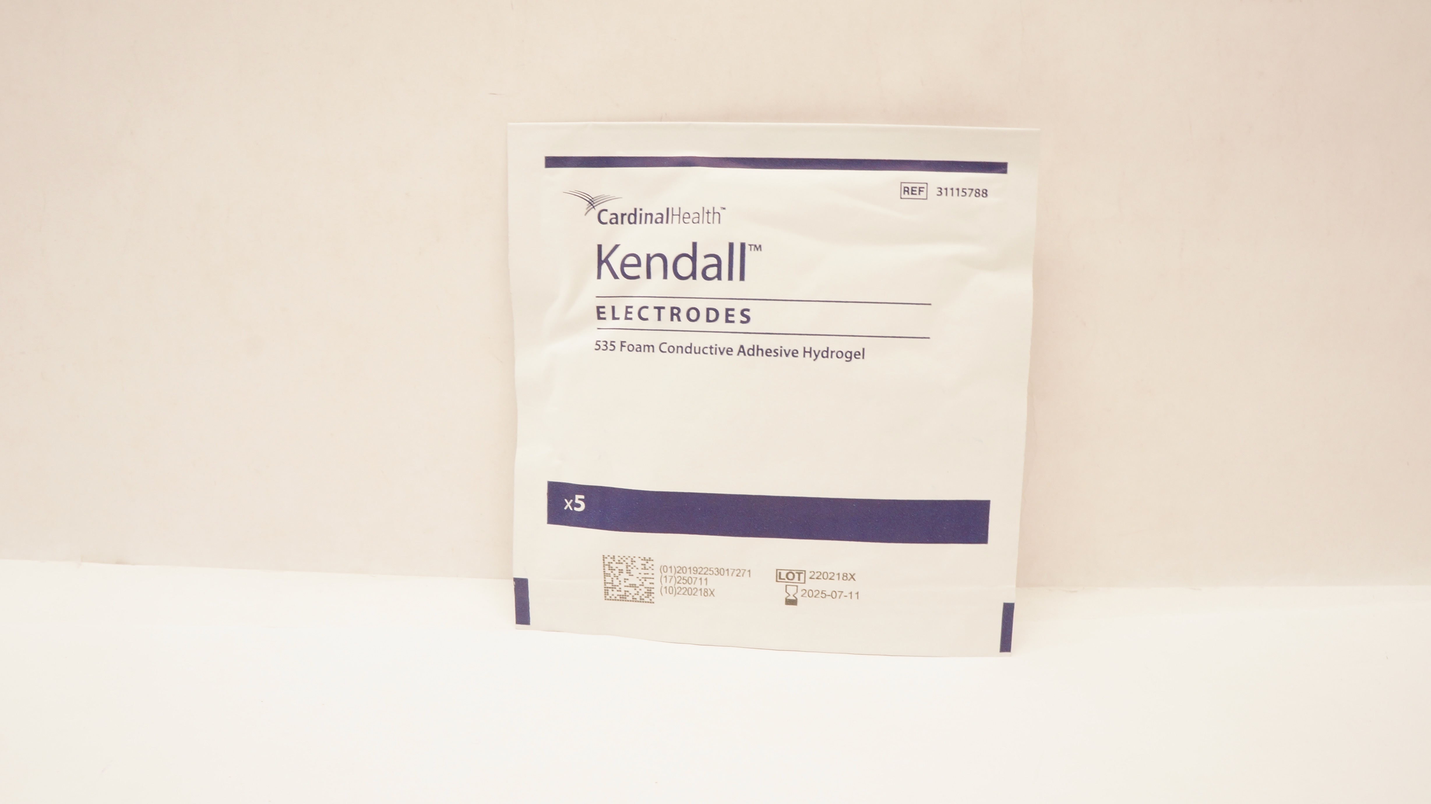 Cardinal Health 31115788 Kendall 535 Foam Electrodes - Pack of 5