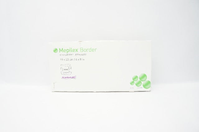 Molnlycke Healthcare 295800 Mepilex Ag w/Safetac Technology 4 x 8inch - Box of 5