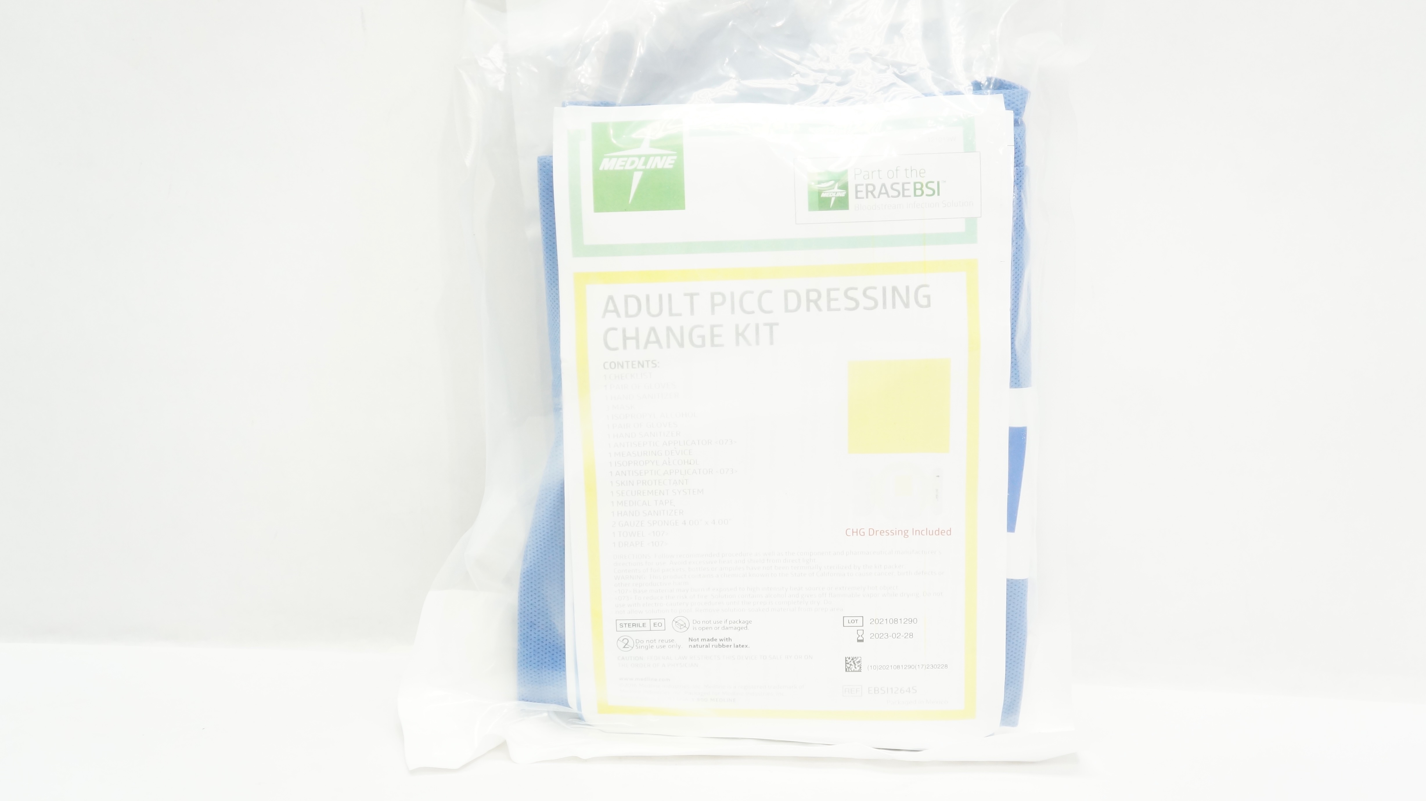 Medline EBSI1264S Adult PICC Dressing Change Kit (x)