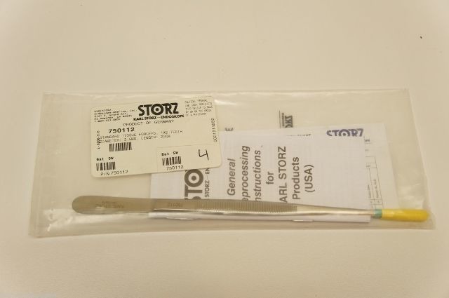 Karl Storz 750112 Standard Tissue Forceps 1x2 Teeth Diameter 3.5mm Length 20cm