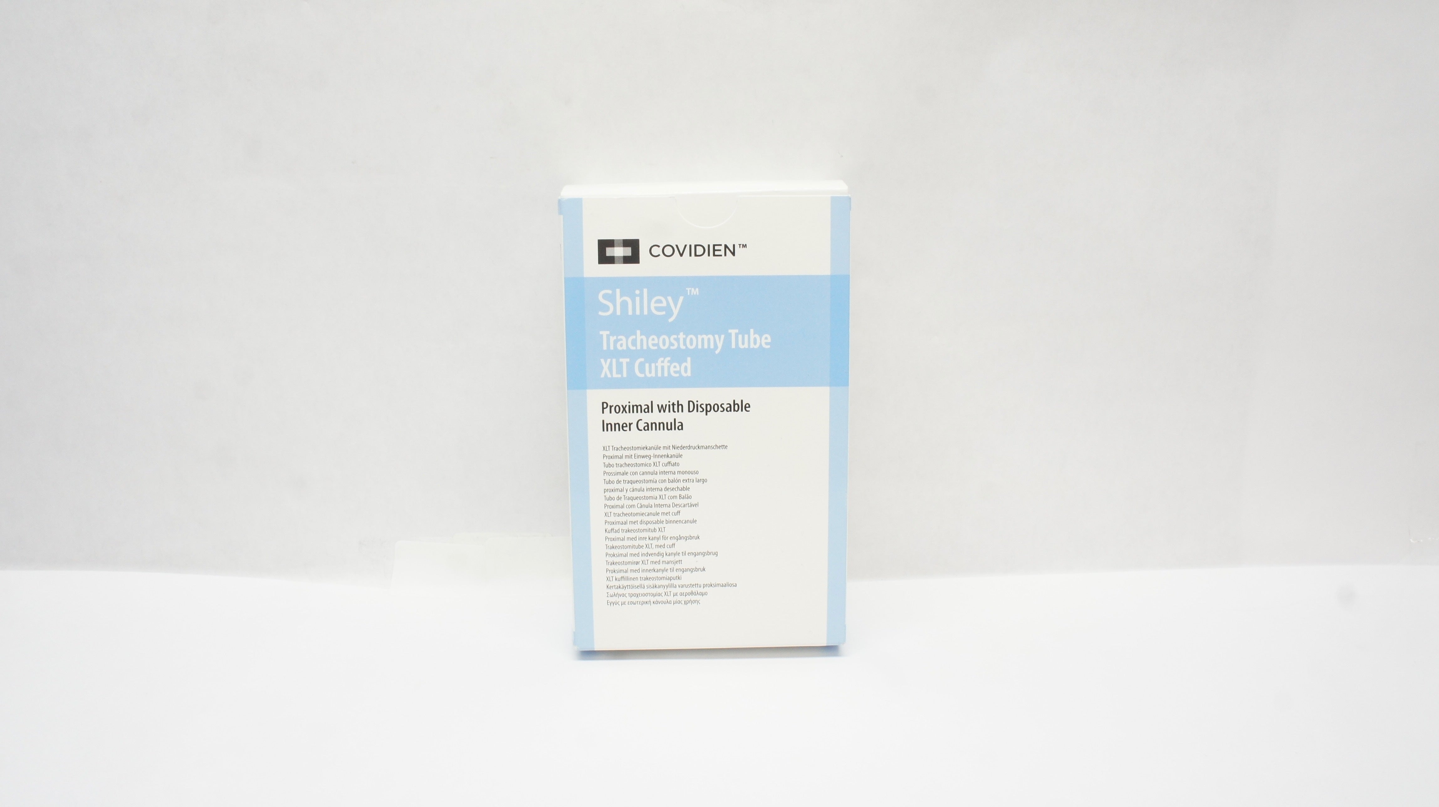 Covidien 60XLTCP Shiley Tracheostomy Tube XLT Cuffed 6.0 ID. x 11.0 OD. x 31.3mm