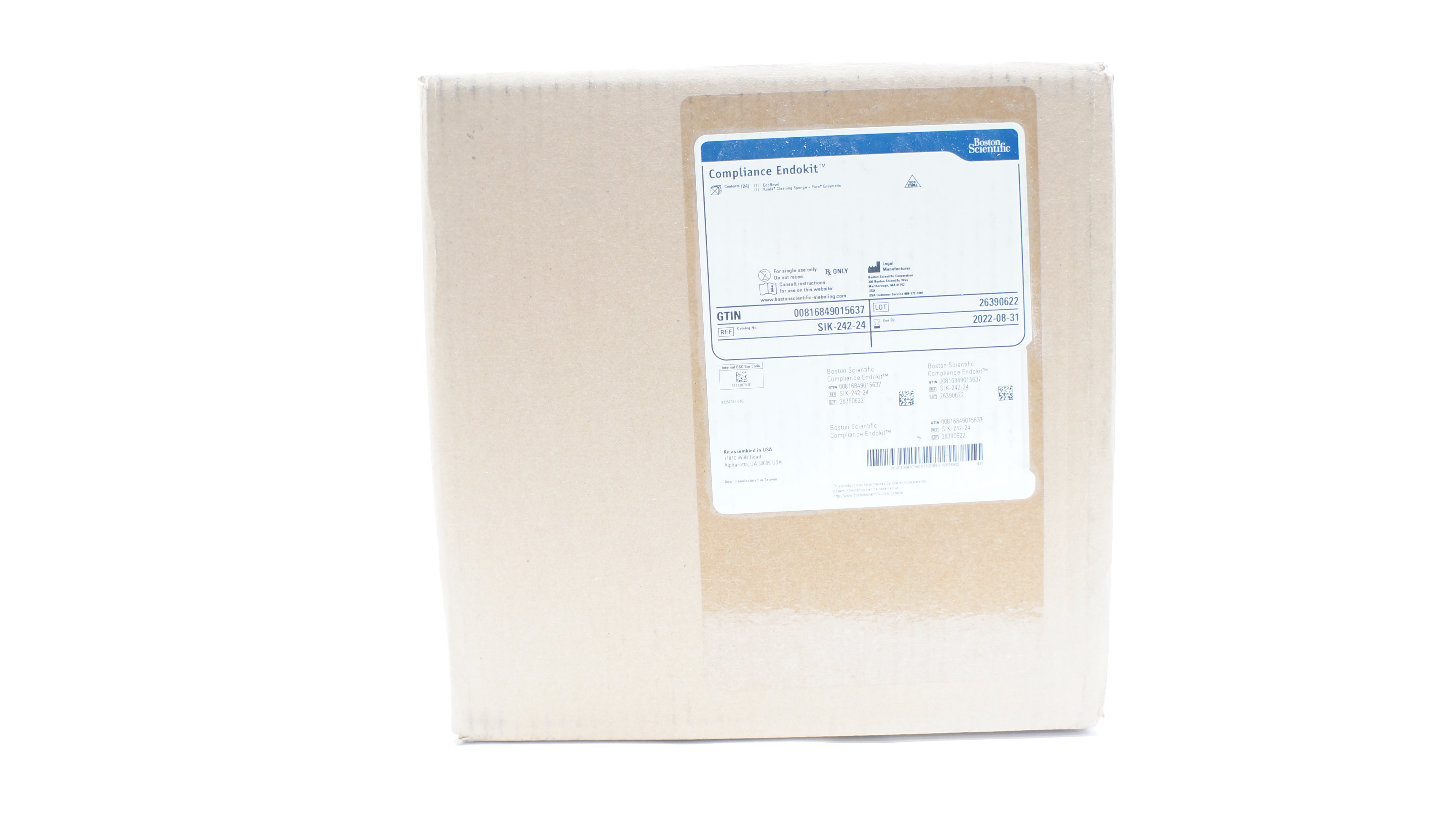 Boston Scientific SIK-242-24 Compliance EndoKit (x) - Case of 24