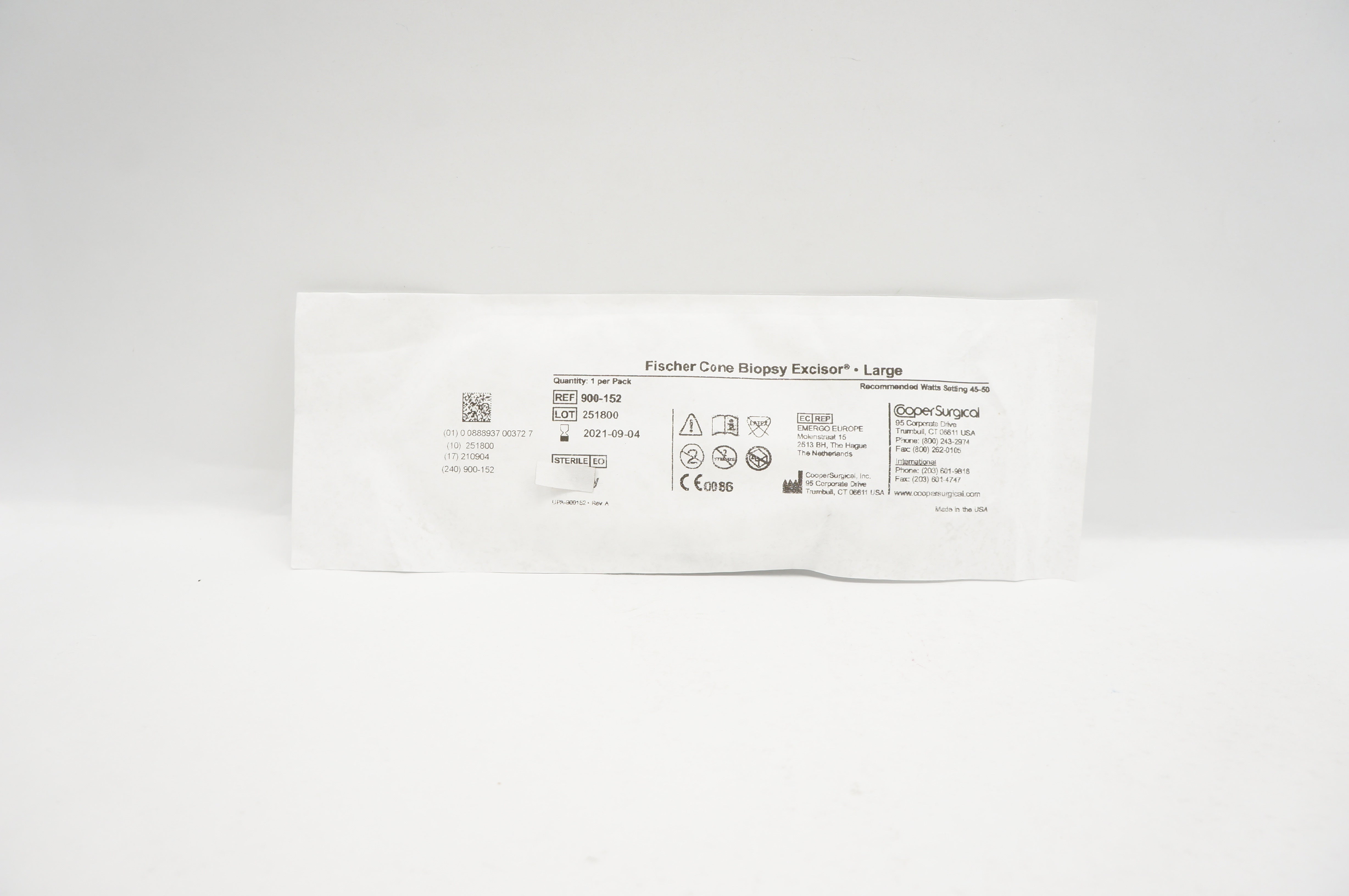 Cooper Surgical 900-152 Fischer Cone Biopsy Excisor - Large (x)