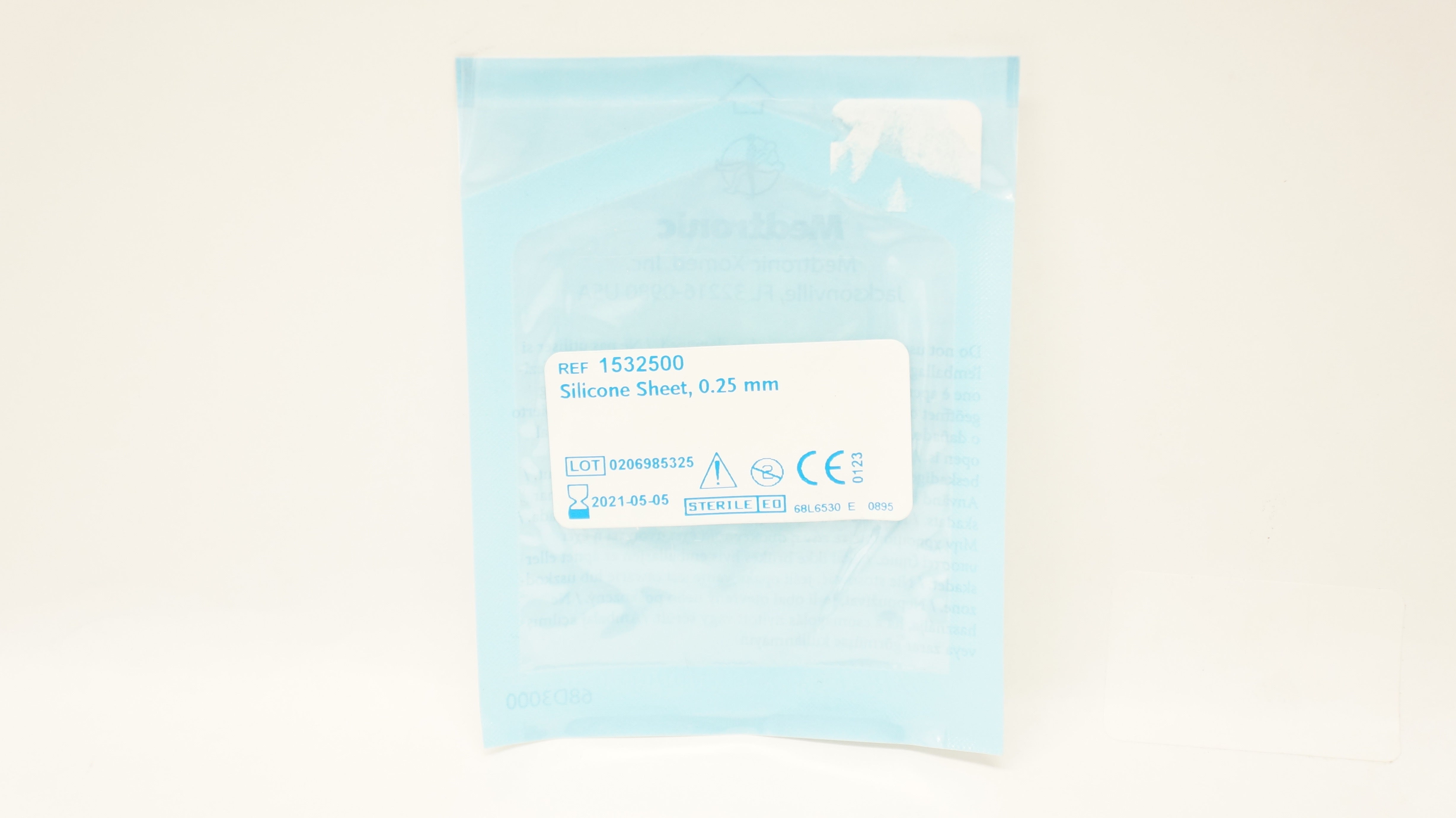 Medtronic 1532500 Silicone Sheet, 0.25mm (x)