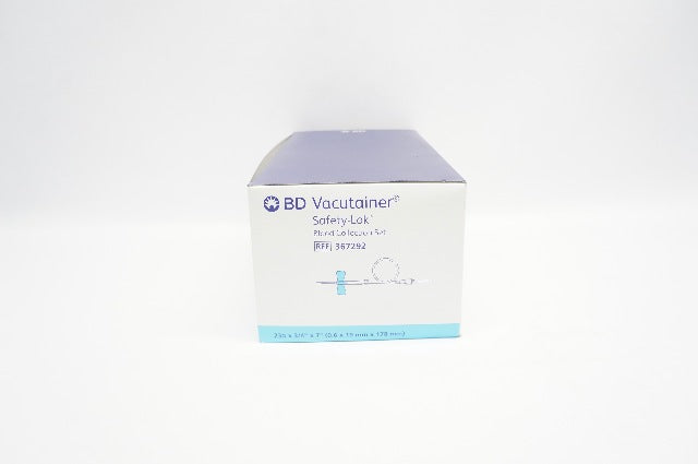 BD 367292 Vacutainer Safety-Lok Blood Collection Set 23Gx 3/4x7 inch - Box of 50