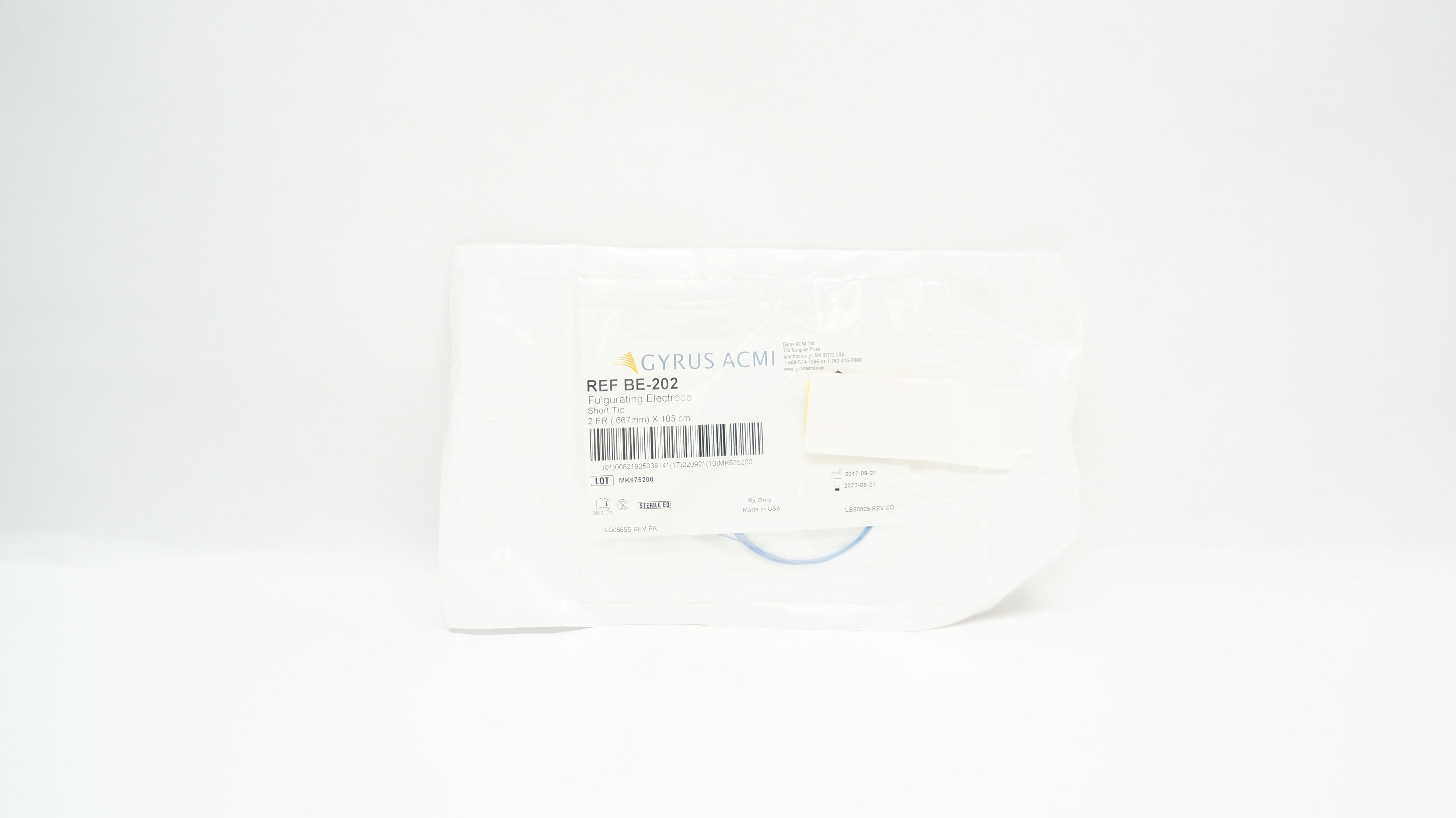 Gyrus ACMI BE-202 Fulgurating Electrode 2Fr x 105cm (x)