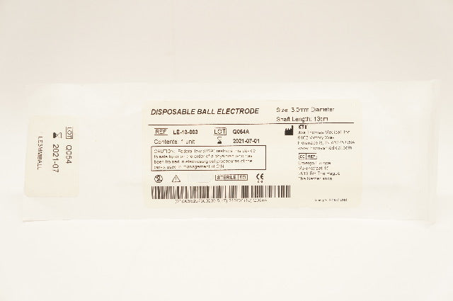 Thomas Medical LE-13-003 Disposable Ball Electrode 3.0mm x 13cm (x)