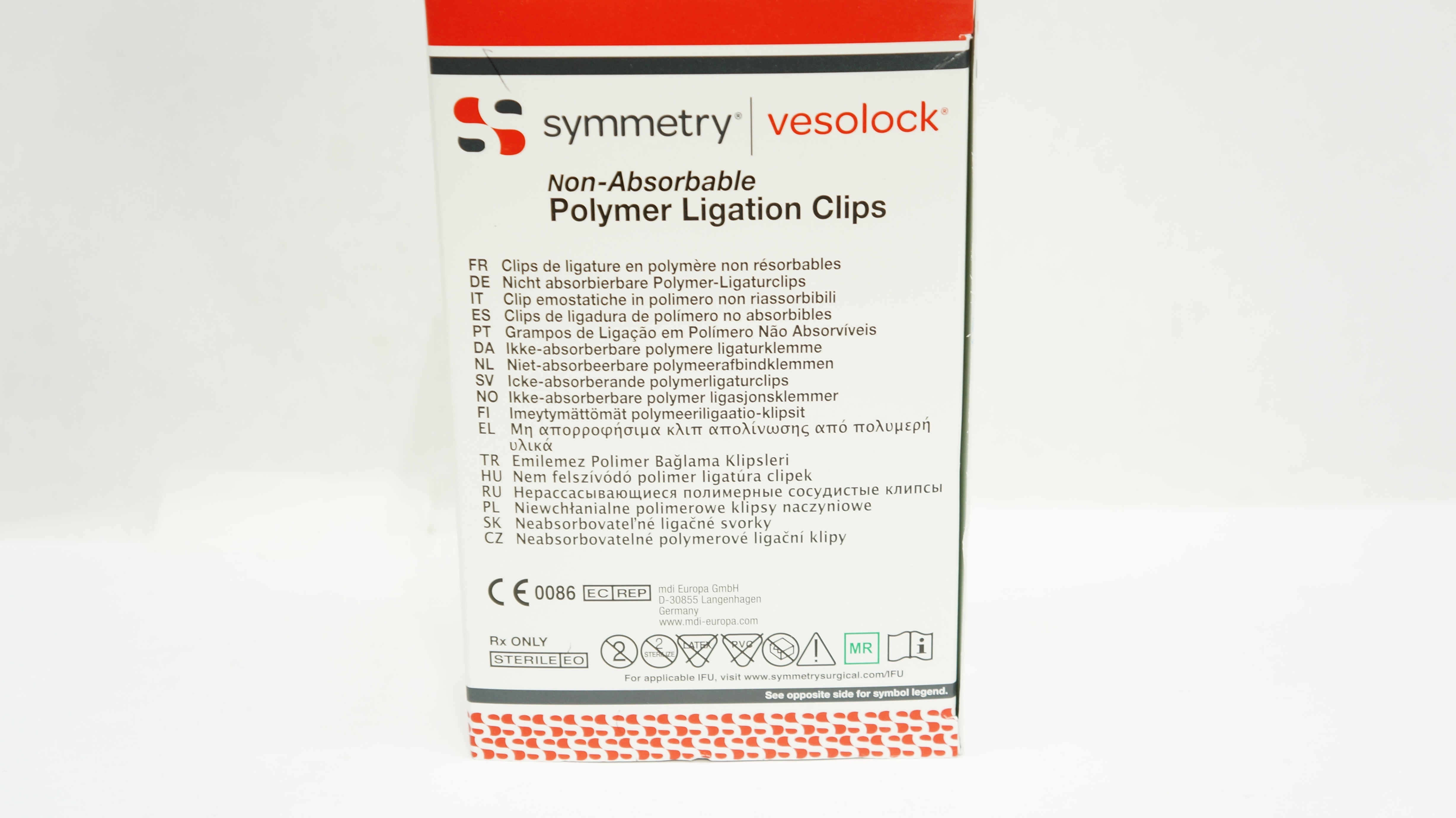 Vesocclude Medical 61114V Polymer Ligation Clips (x) - Box of 14