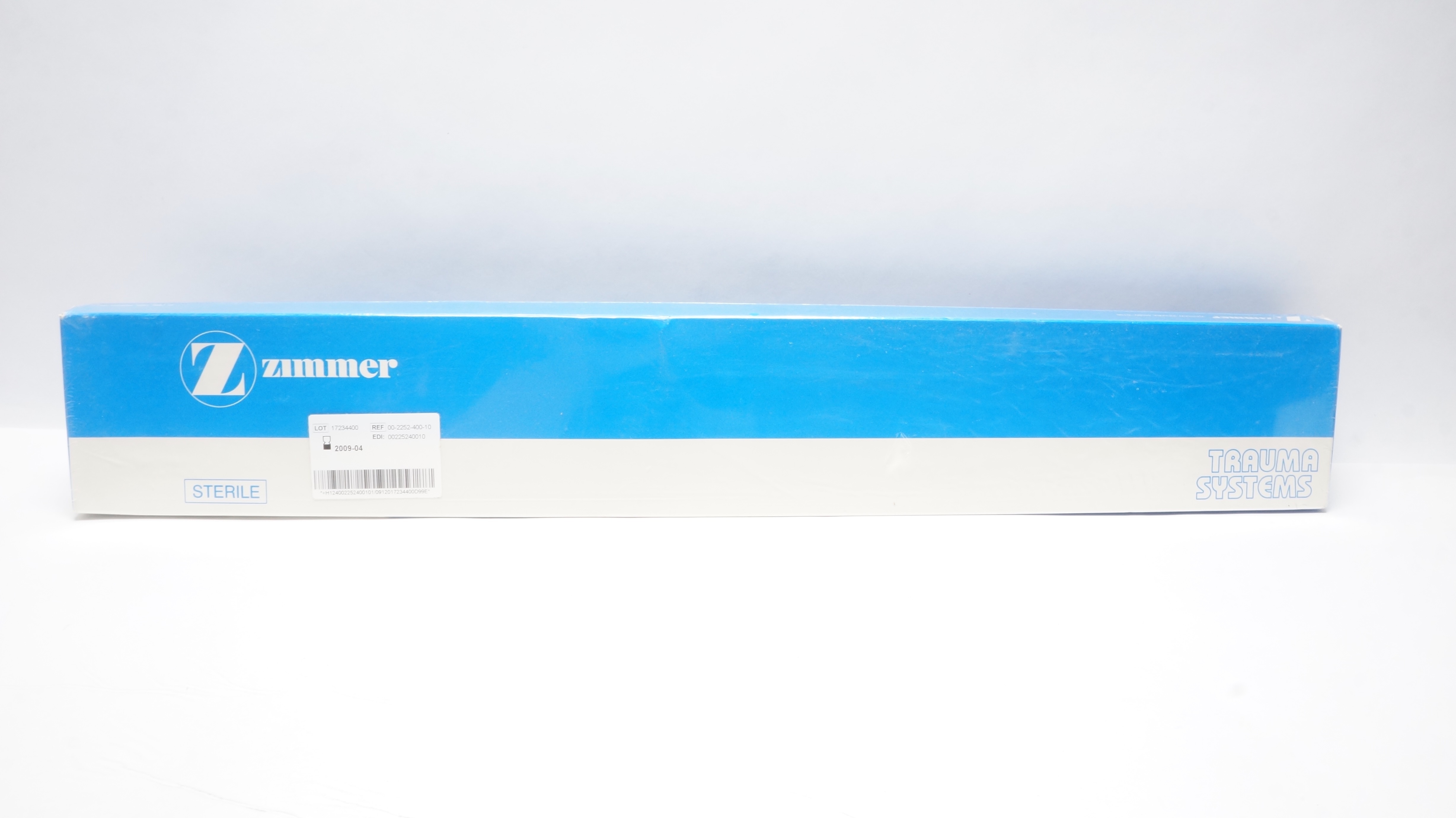 Zimmer 00-2252-400-10 Intramedullary Fixation Femorial/Recon Nail 10mm x 40cm(x)