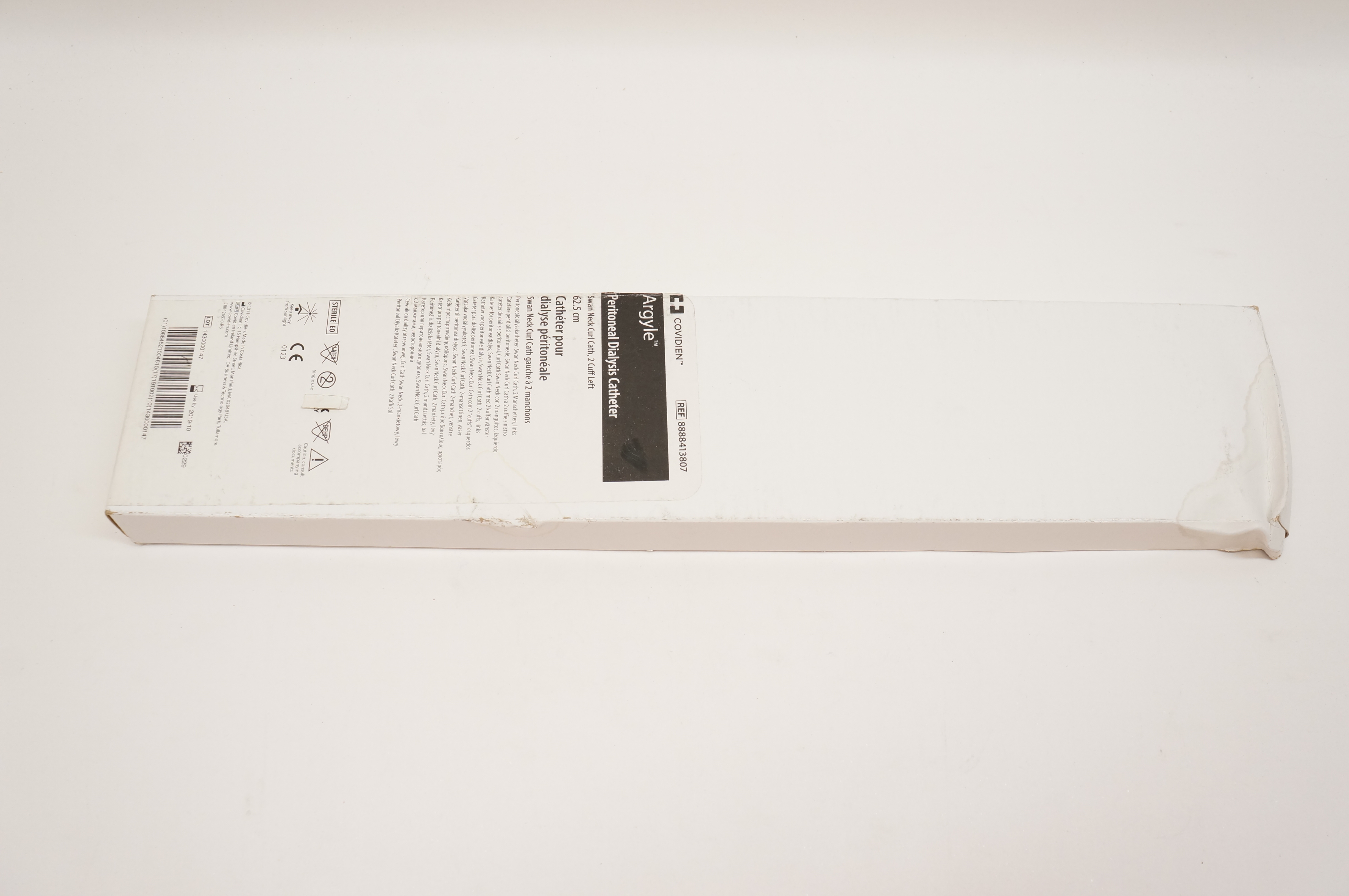 Covidien 8888413807 Argyle Peritoneal Dialysis Cath. 62.5cm (x)