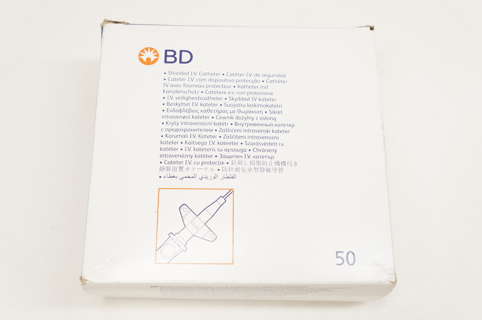 BD 382623 Insyte Autoguard BC Winged 22GA x 1inch - Box of 50