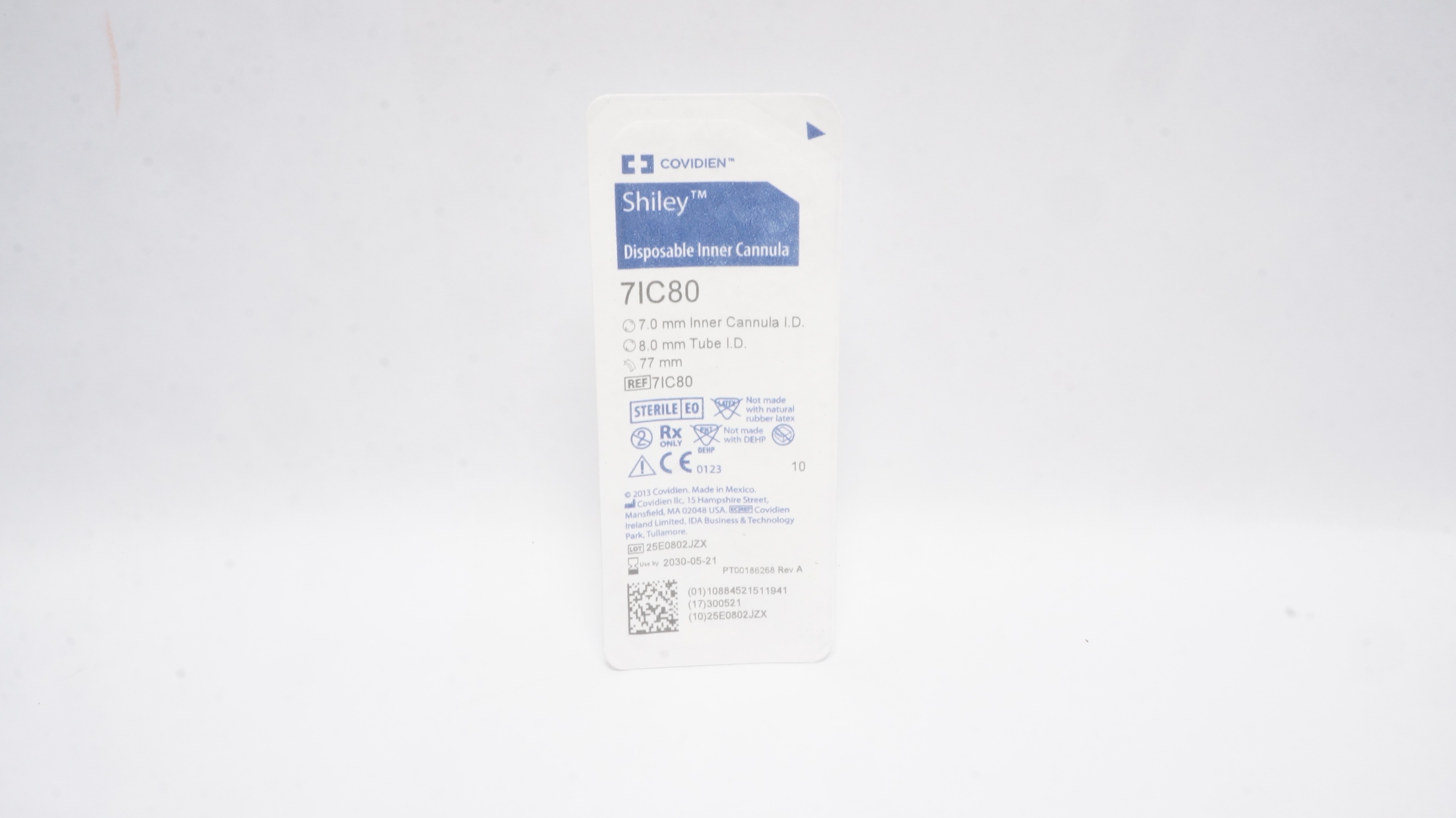 Covidien 7IC80 Shiley Disposable Inner Cannula 70mm x 8.0mm x 70mm