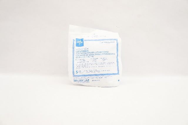 Medline MDS241518 Lap Sponges X-Ray Detectable 18inch x 18inch - Pack of 5