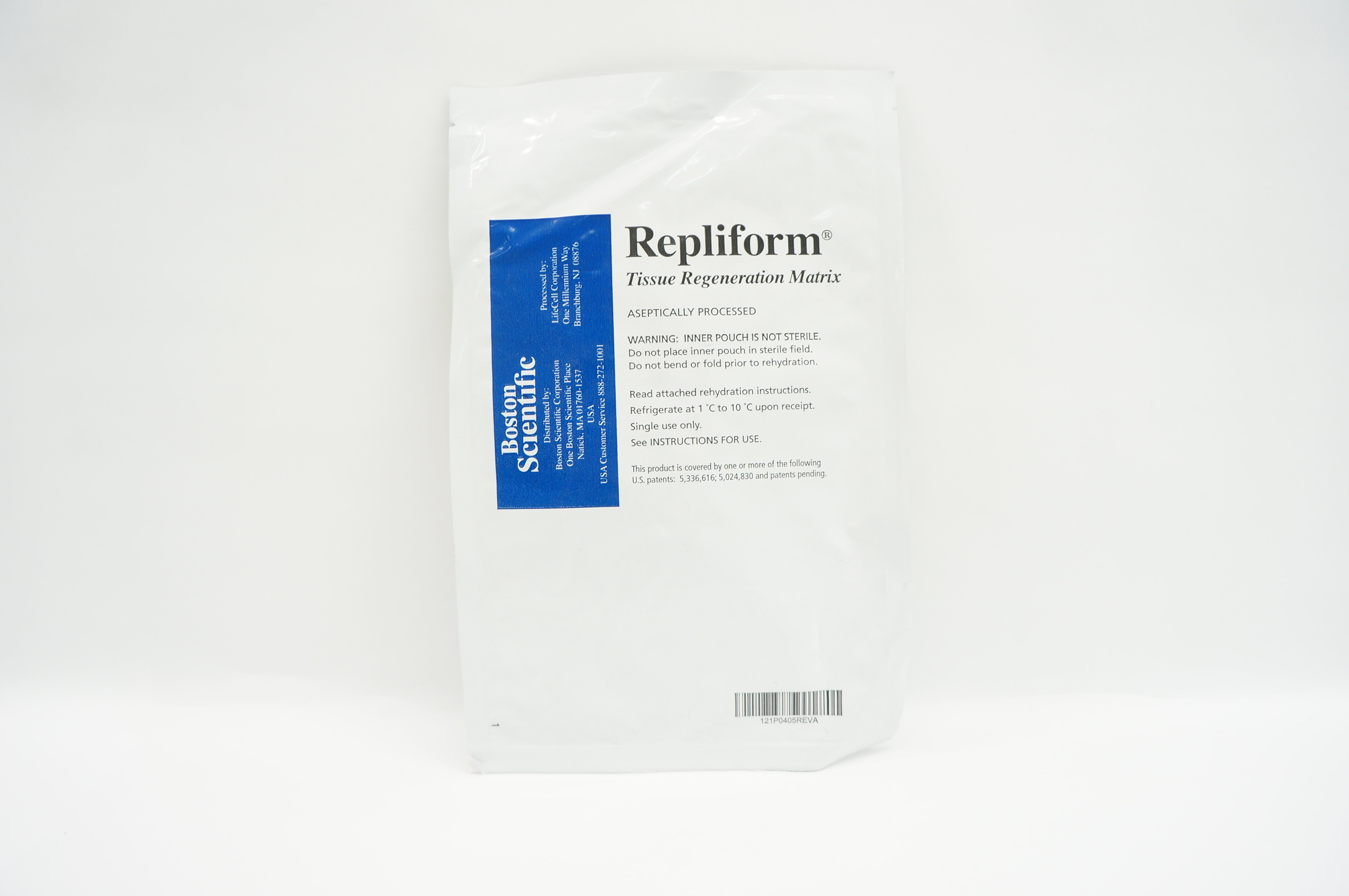 Boston Scientific  820-245 Repliform Tissue Regeneration Matrix 5 x 10cm (x)