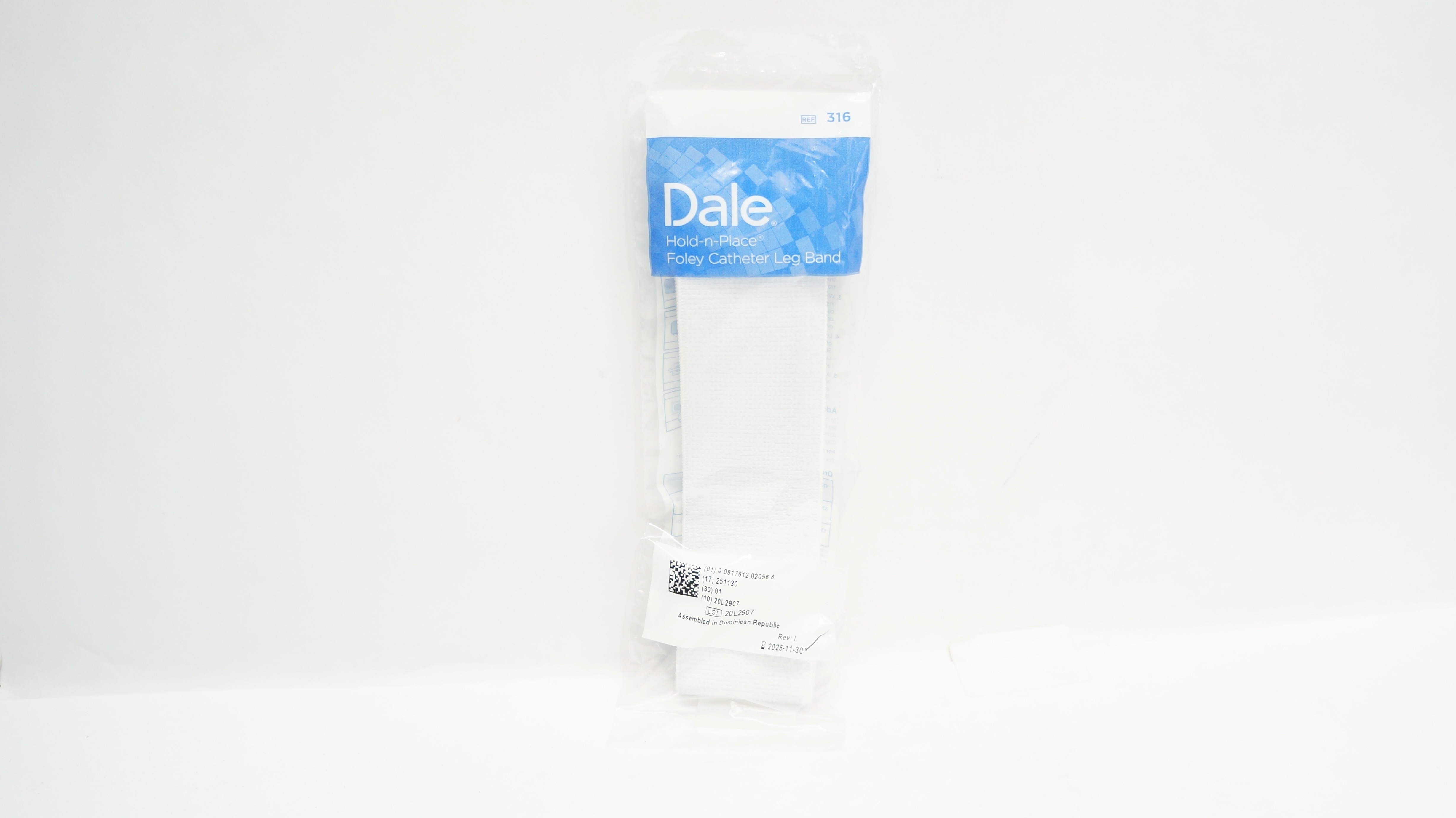 Dale Medical 316 Hold-n-Place Foley Cath. Leg Band 30inch