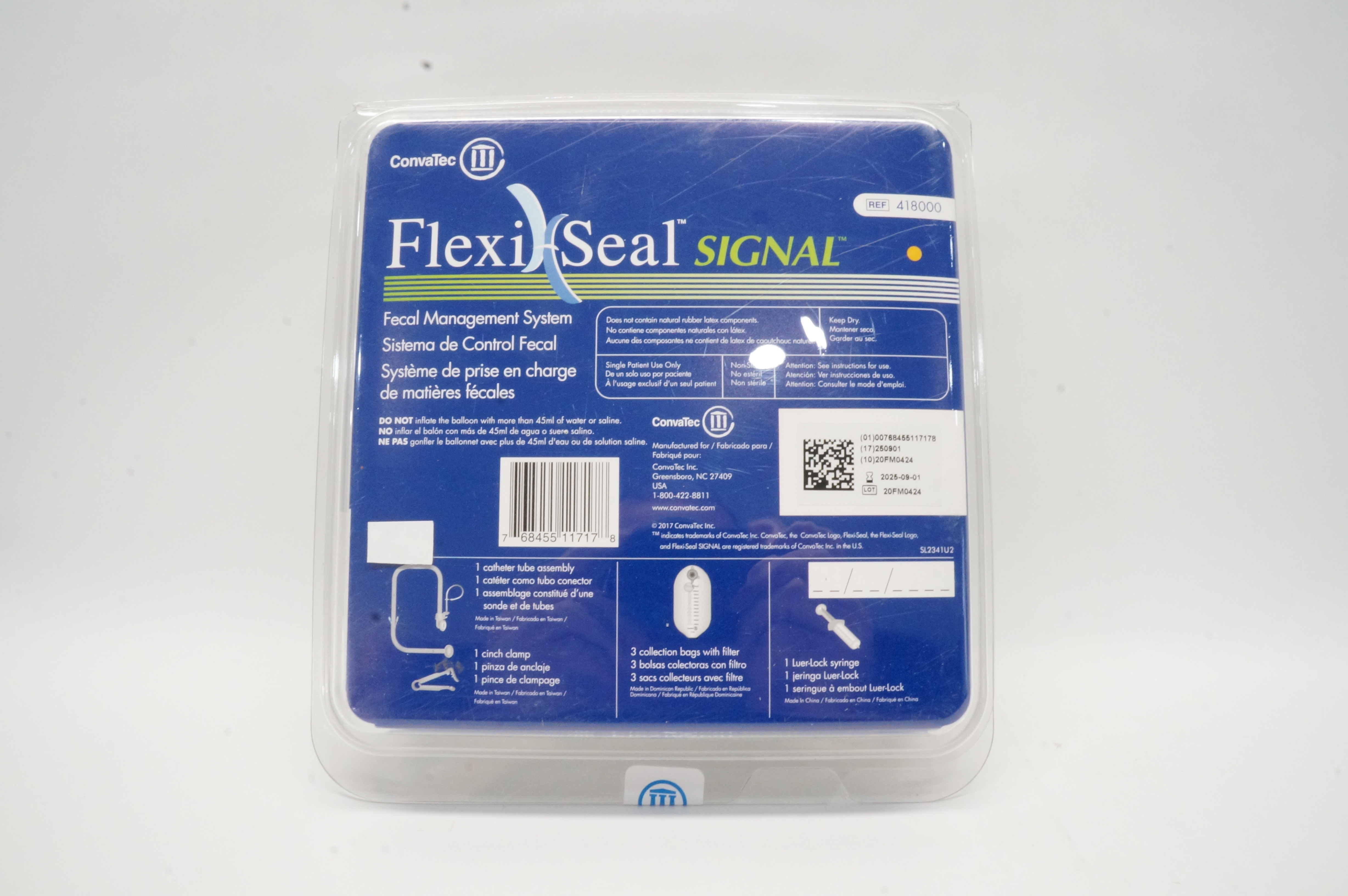ConvaTec 418000 Flexi Seal Signal Fecal Management System