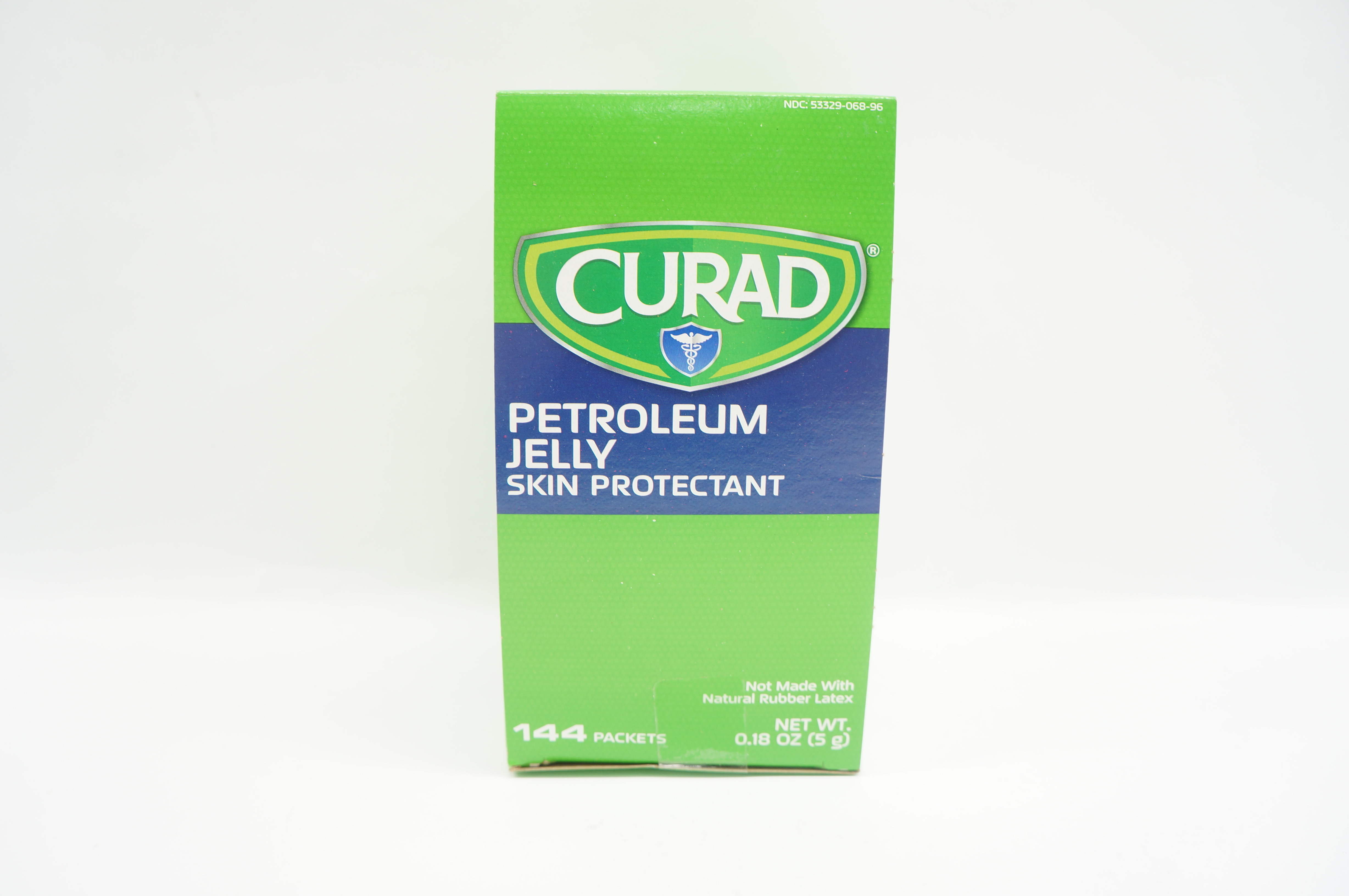 Medline CUR005345 Curad Petroleum Jelly Skin Protectant 0.18 oz - Box of 144