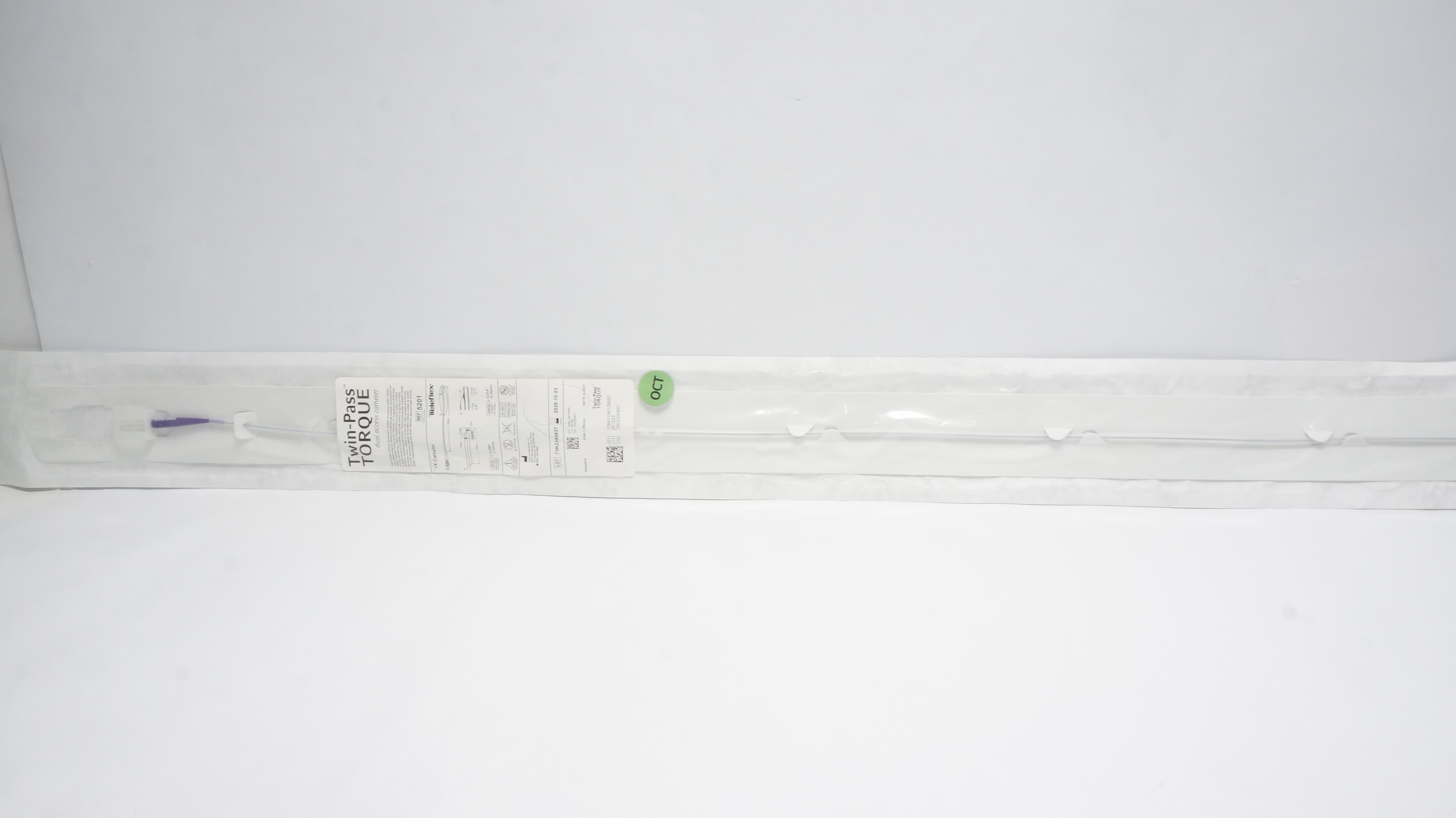 Vascular Solutions 5201 Teleflex Twin-Pass Torque Dual Access Cath. (x)