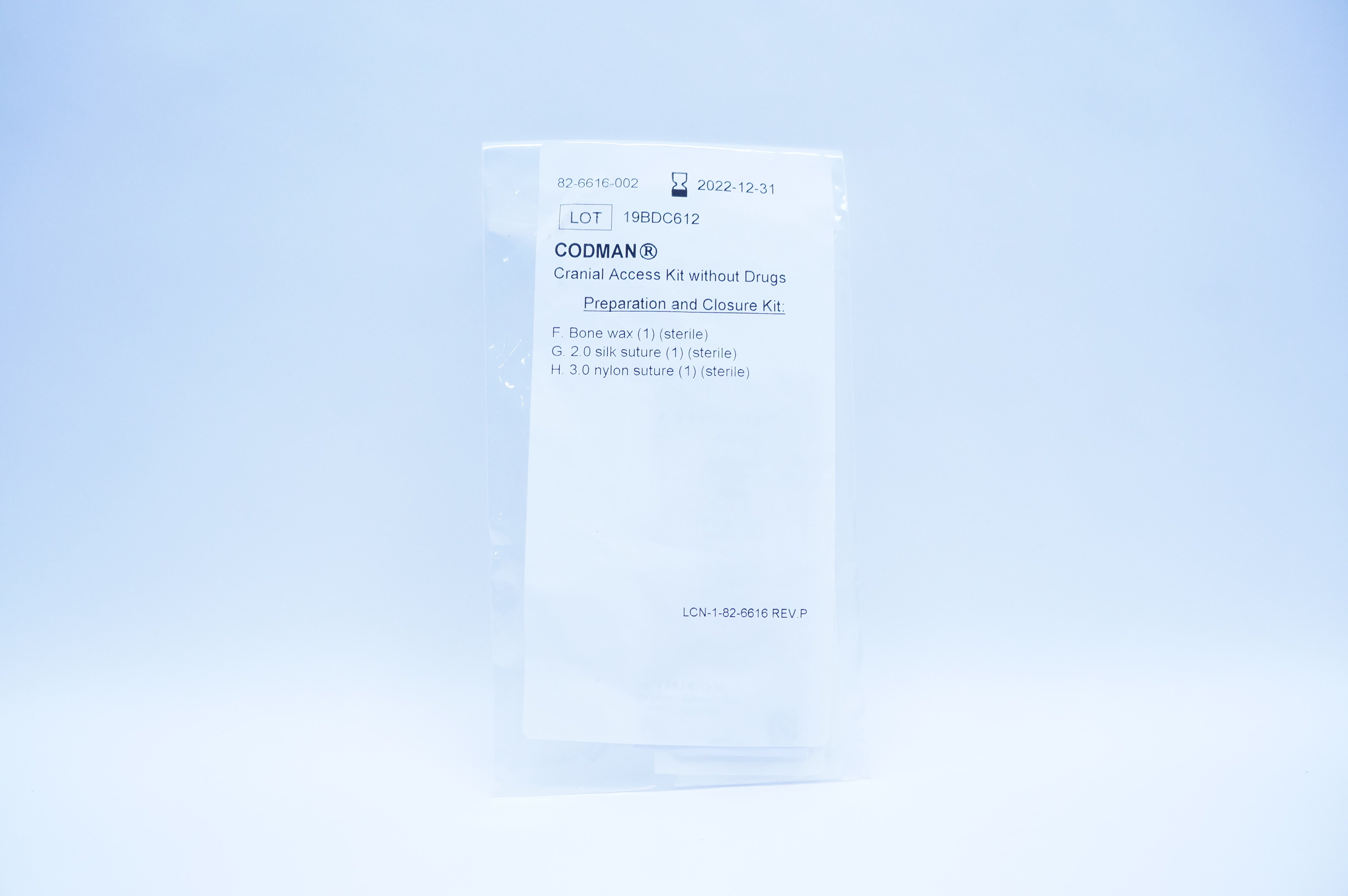 Codman 82-6616-002 Cranial Access Kit without Drugs