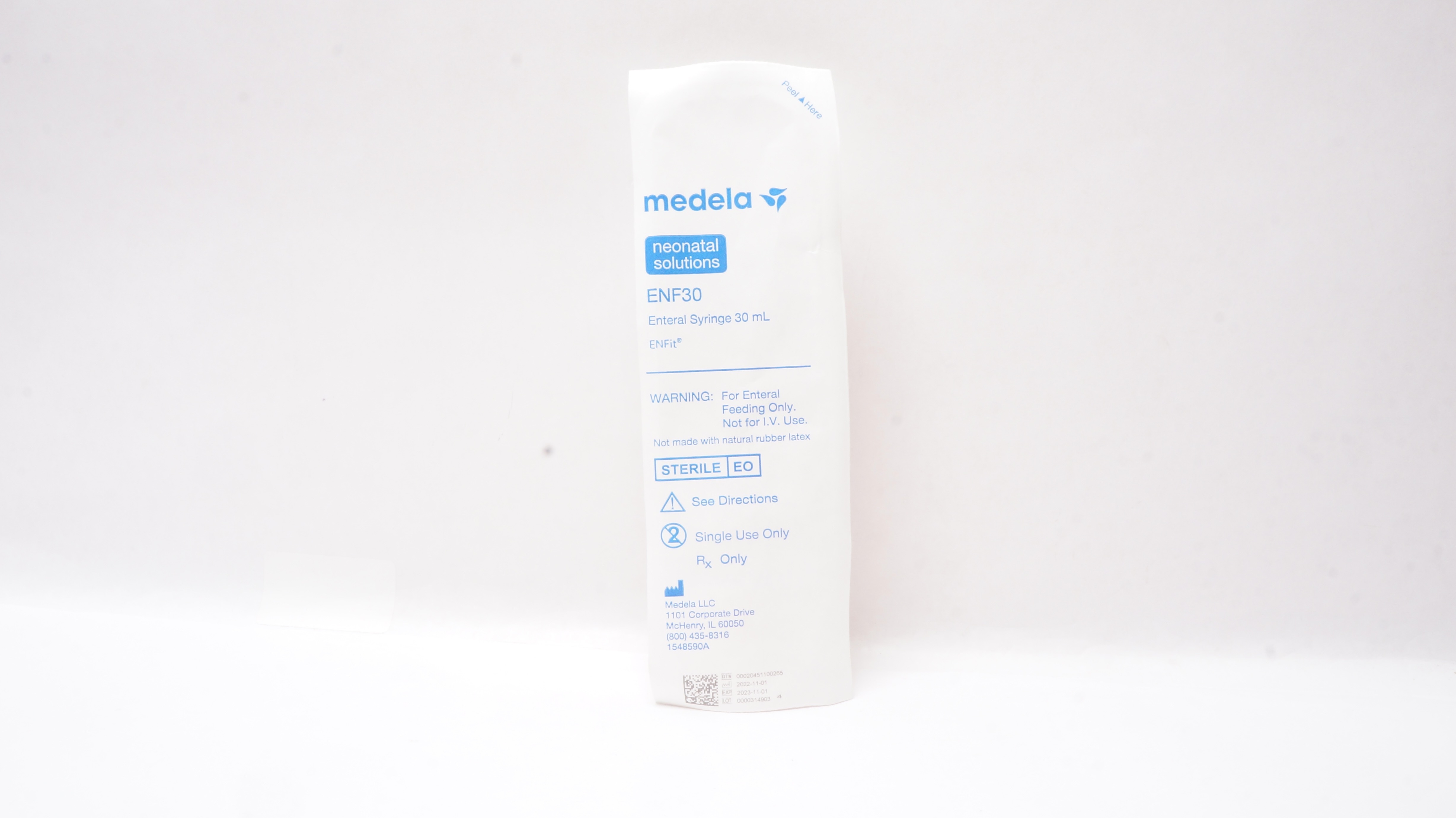 Medela ENF30 Neonatal Solutions Enteral Syringe 30mL